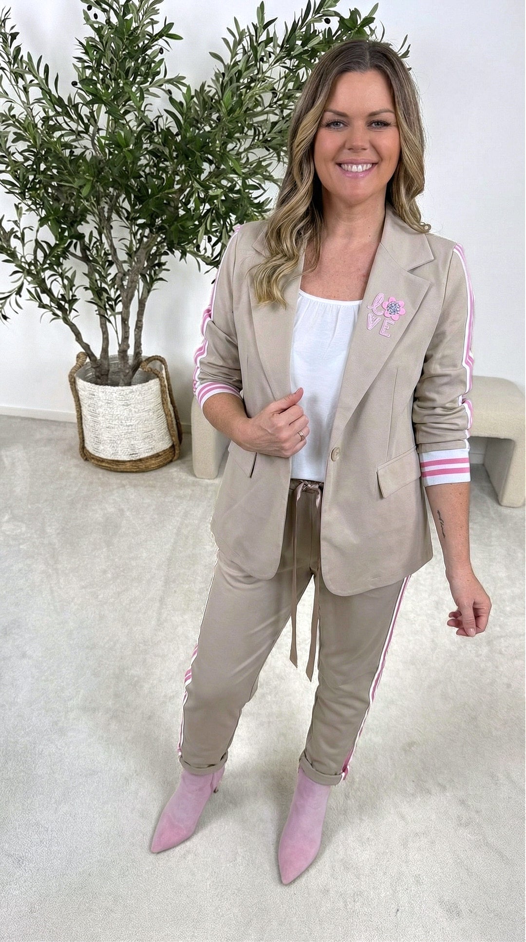 Blazer Modern Romance *Beige*