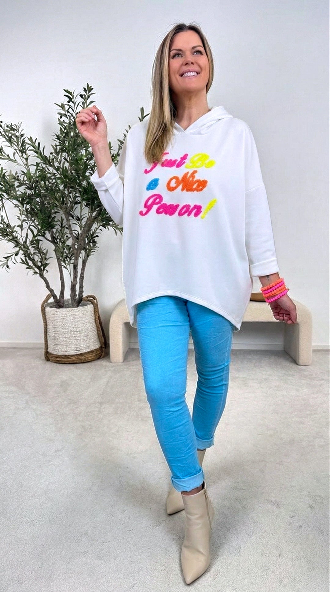 Hoodie Bold Soul *Weiß*