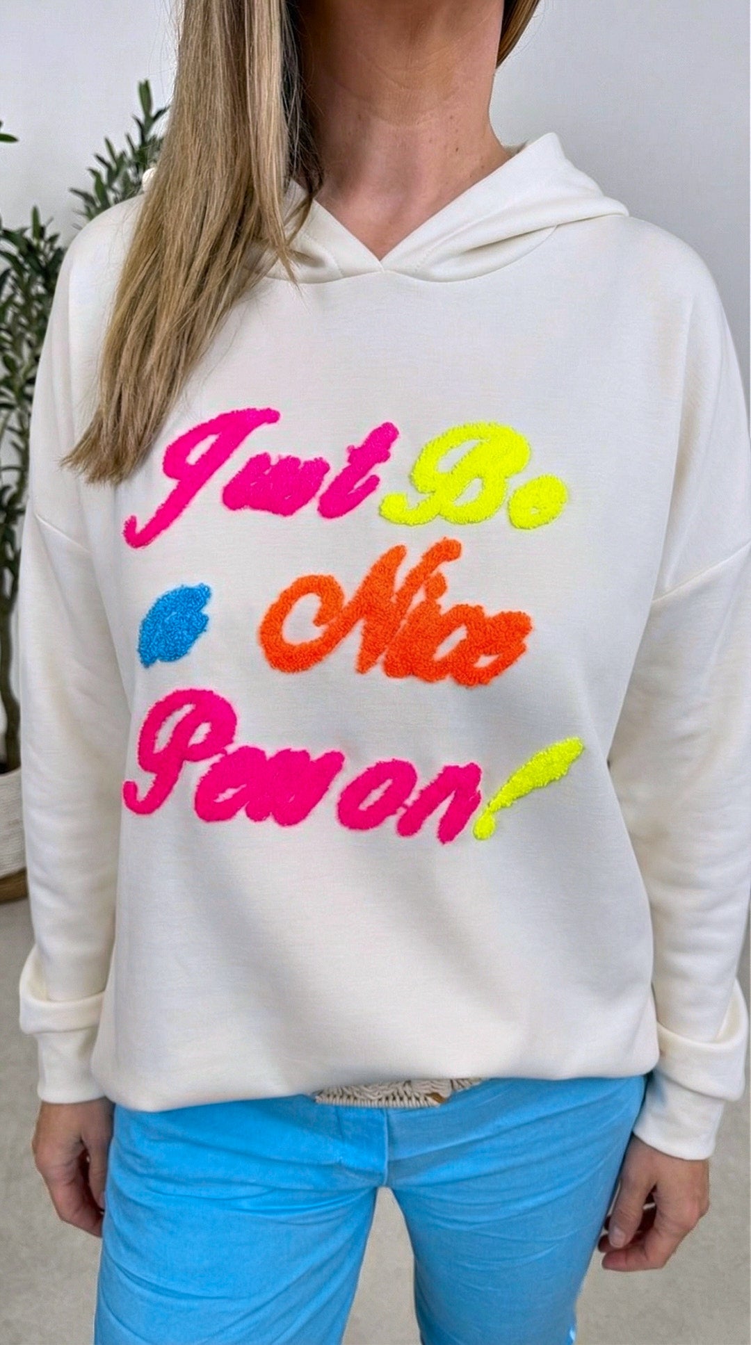 Hoodie Bold Soul *Beige*