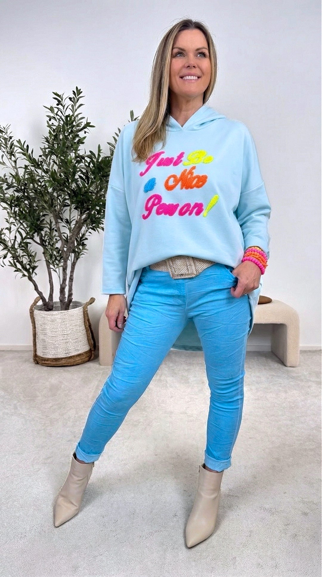 Hoodie Bold Soul *Mint*