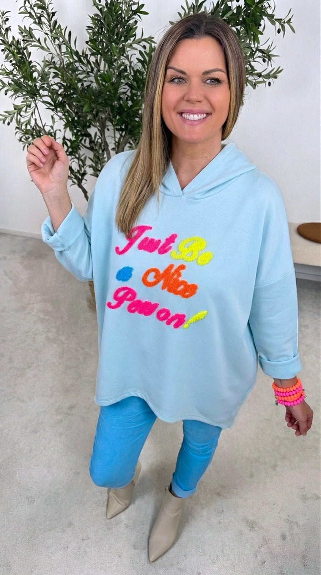 Hoodie Bold Soul *Mint*