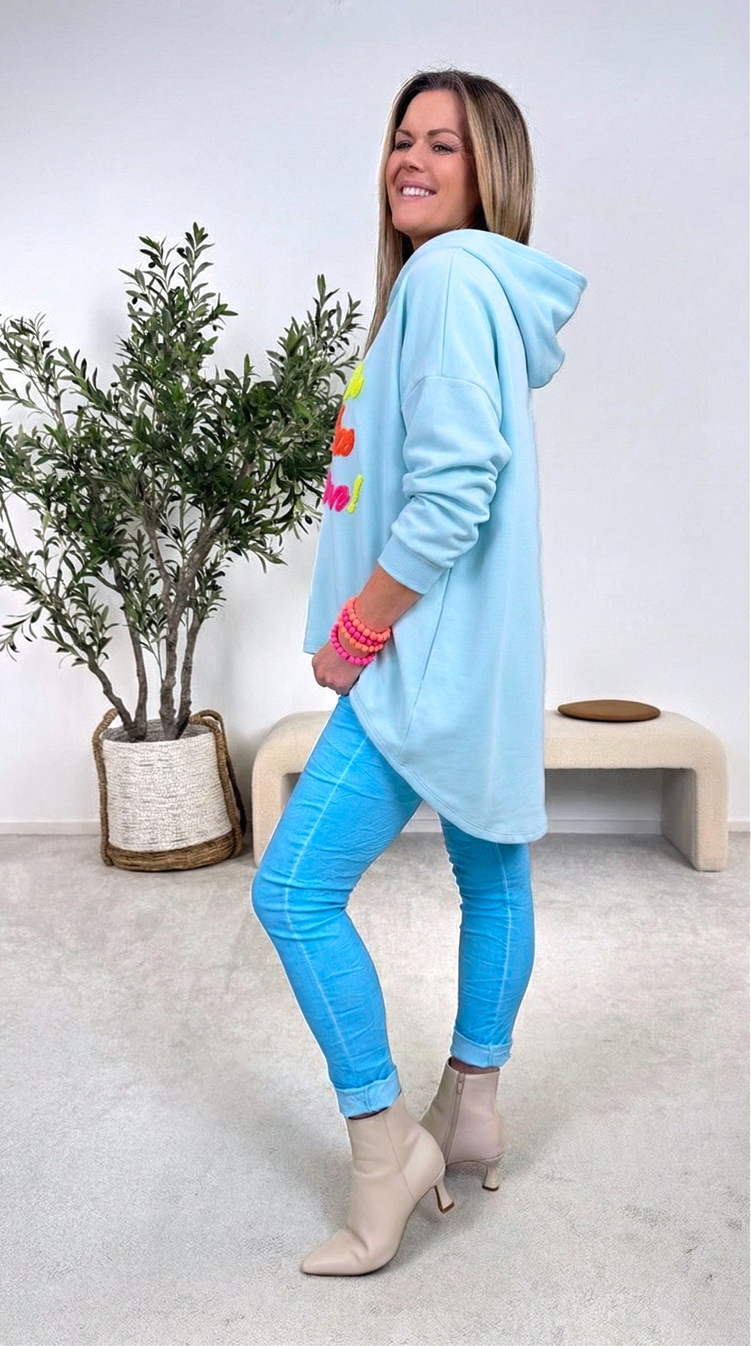 Hoodie Bold Soul *Mint*