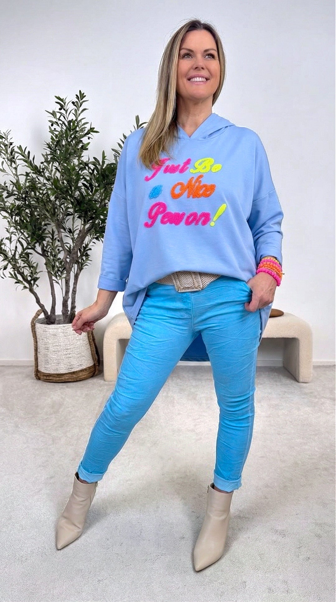 Hoodie Bold Soul *Blau*