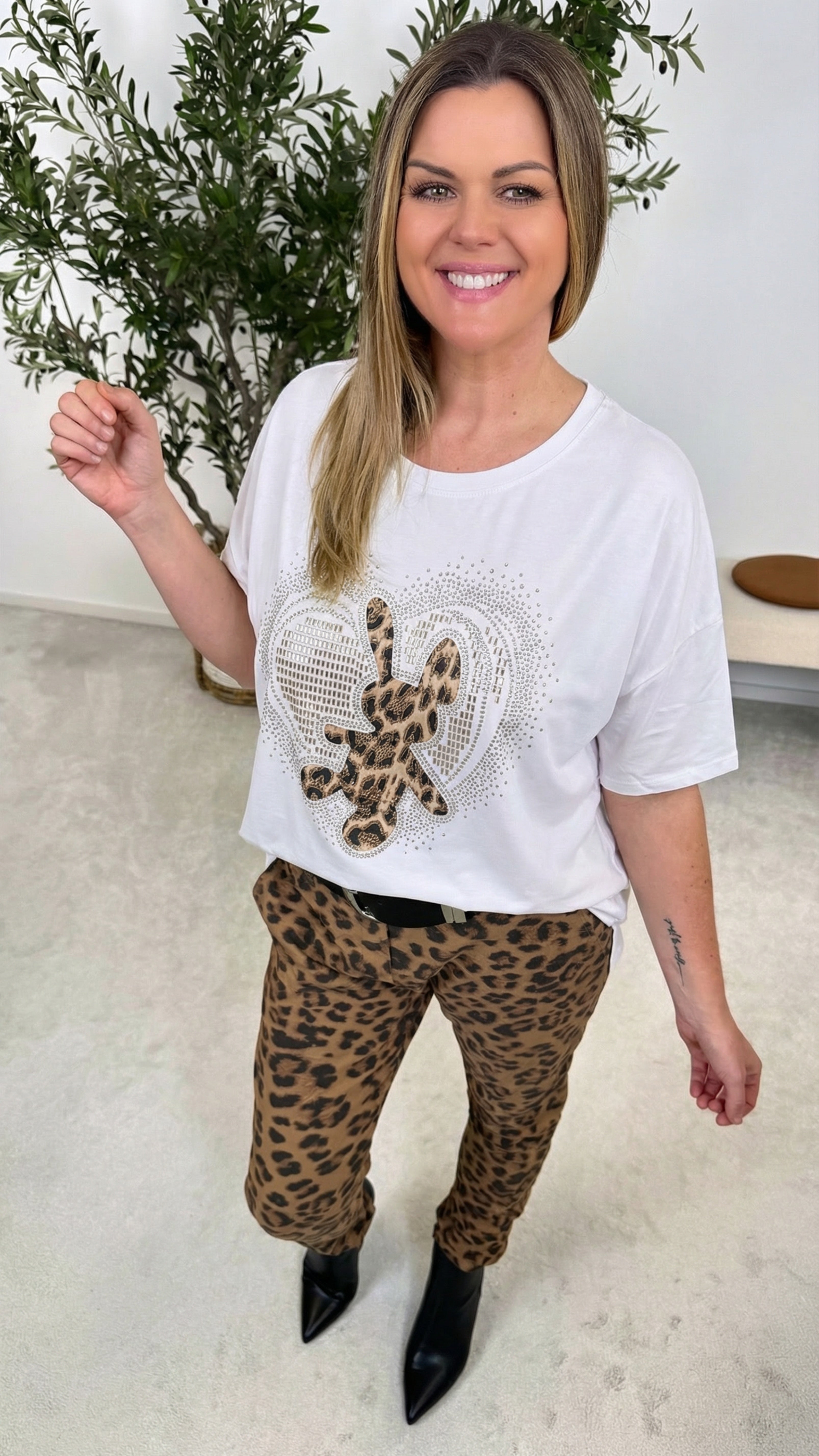 T-Shirt Wild Rabbit *Weiß*