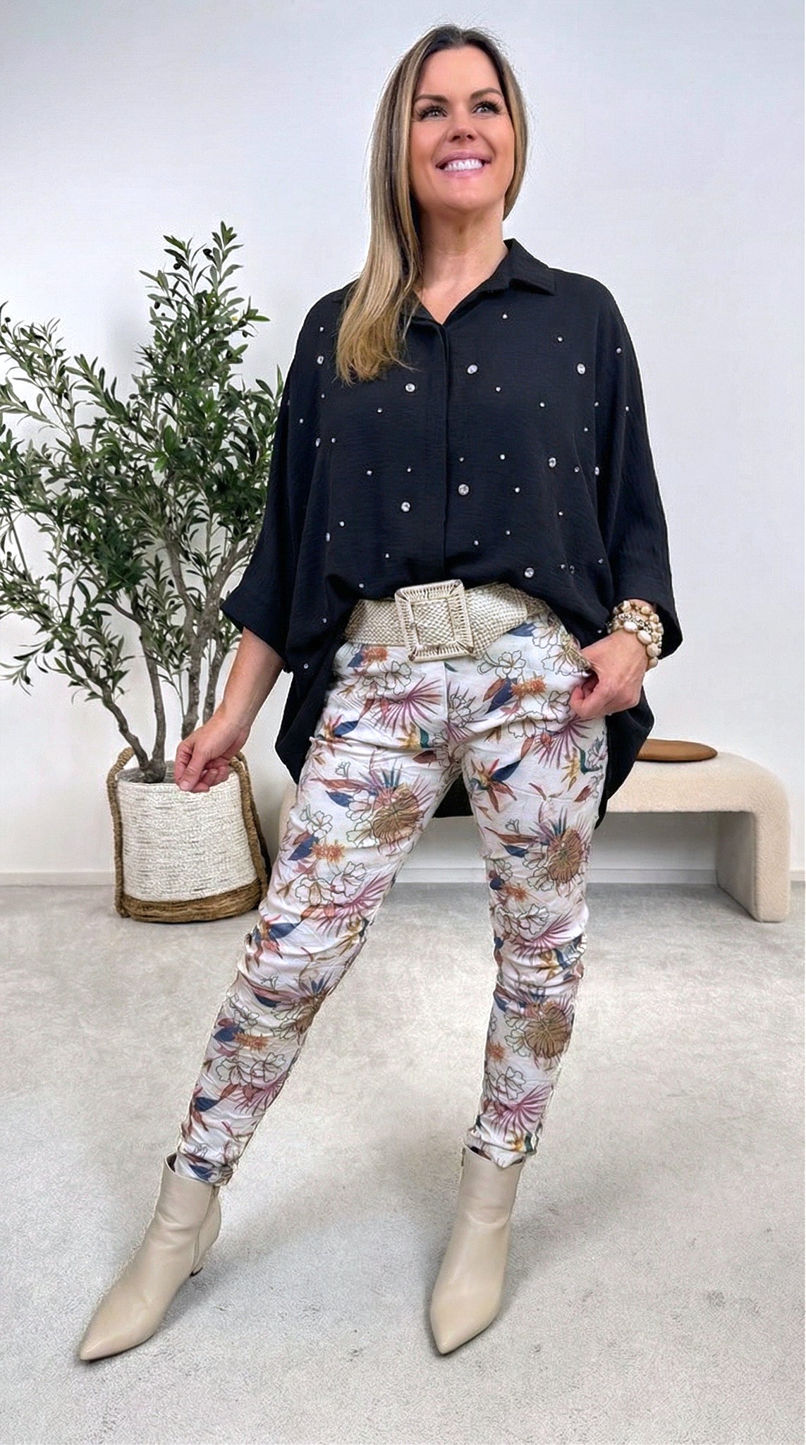 Bluse Glow Affair *Schwarz*