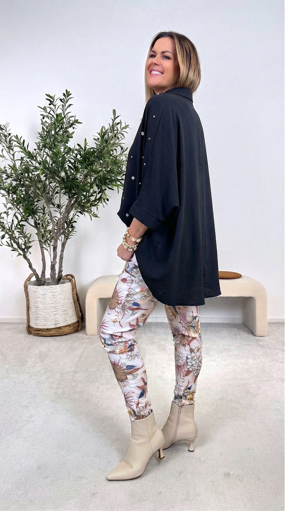 Bluse Glow Affair *Schwarz*