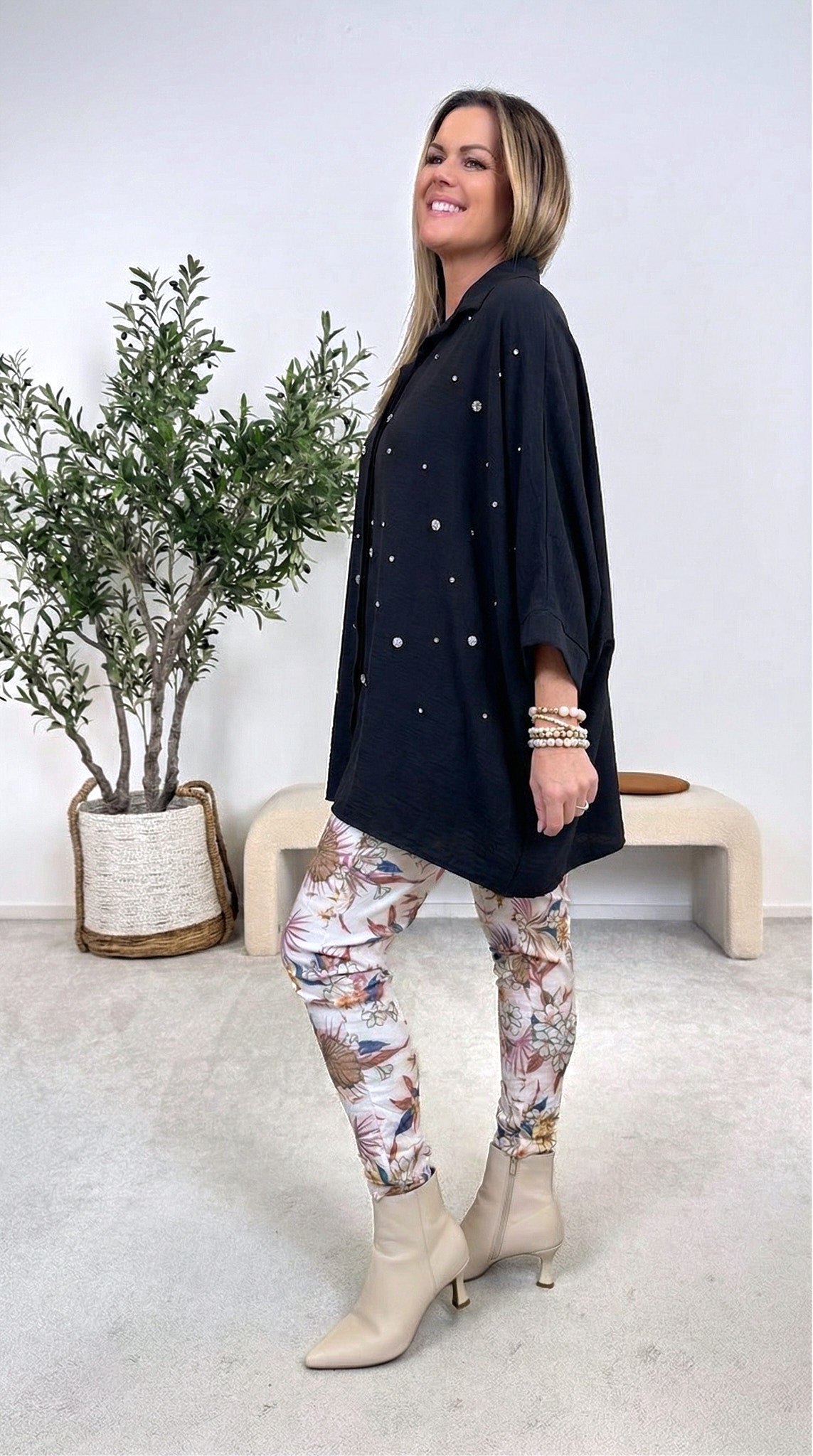 Bluse Glow Affair *Schwarz*