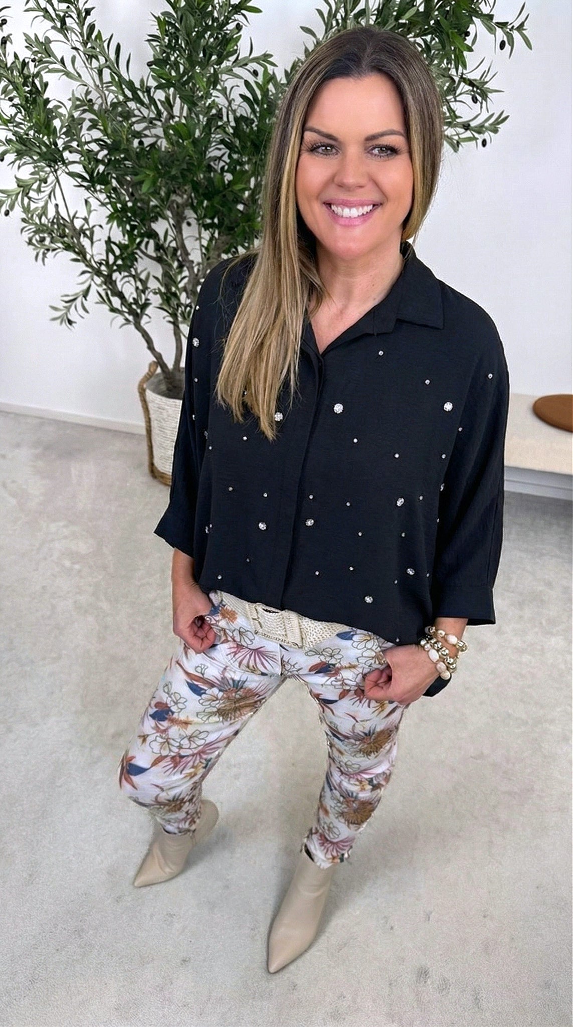 Bluse Glow Affair *Schwarz*