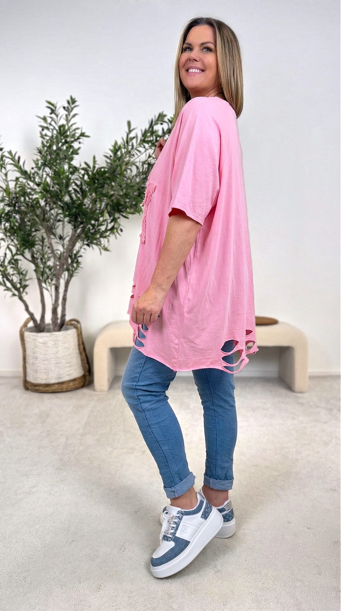 T-Shirt Star of Rebel *Rosa*