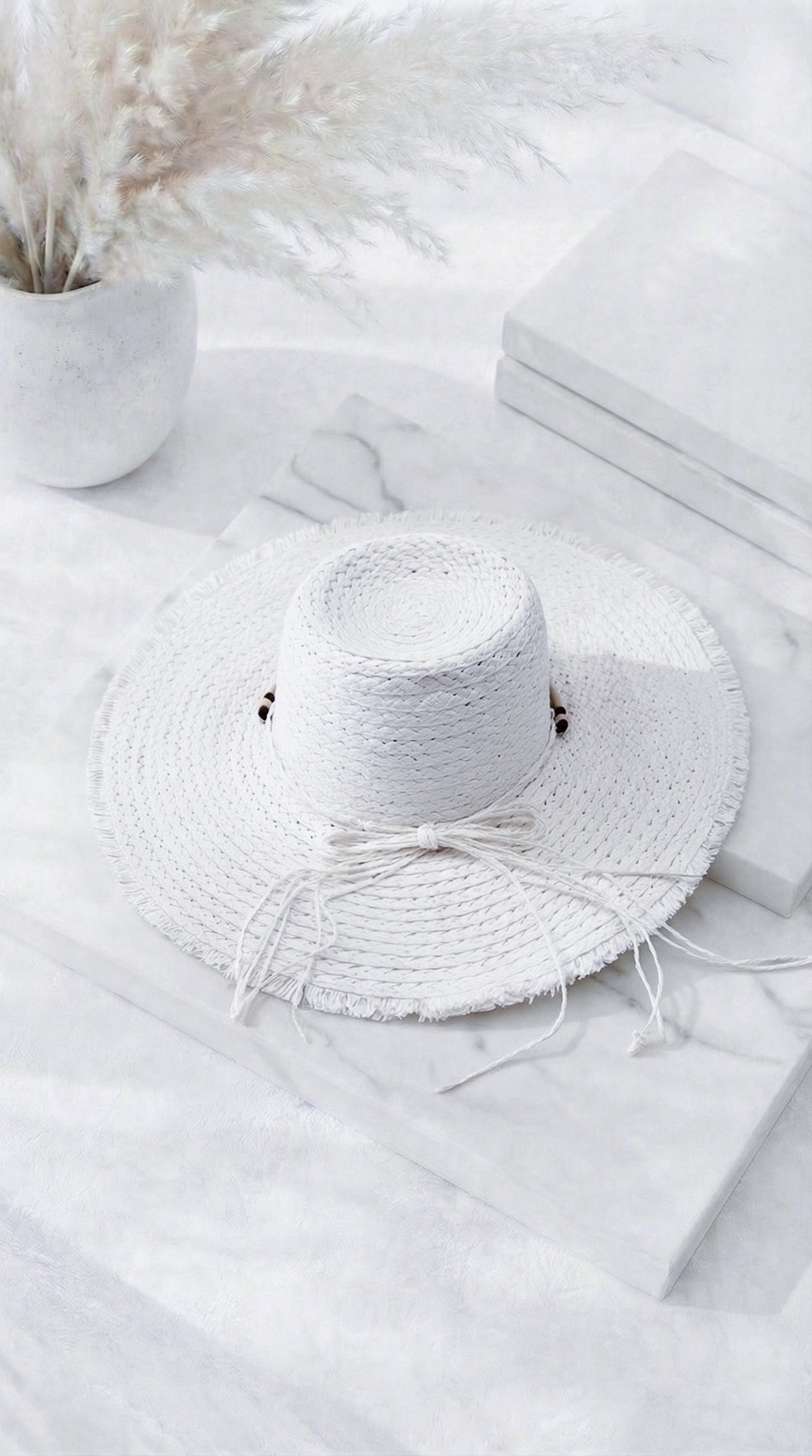 Hut Ocean Shell *Weiß*