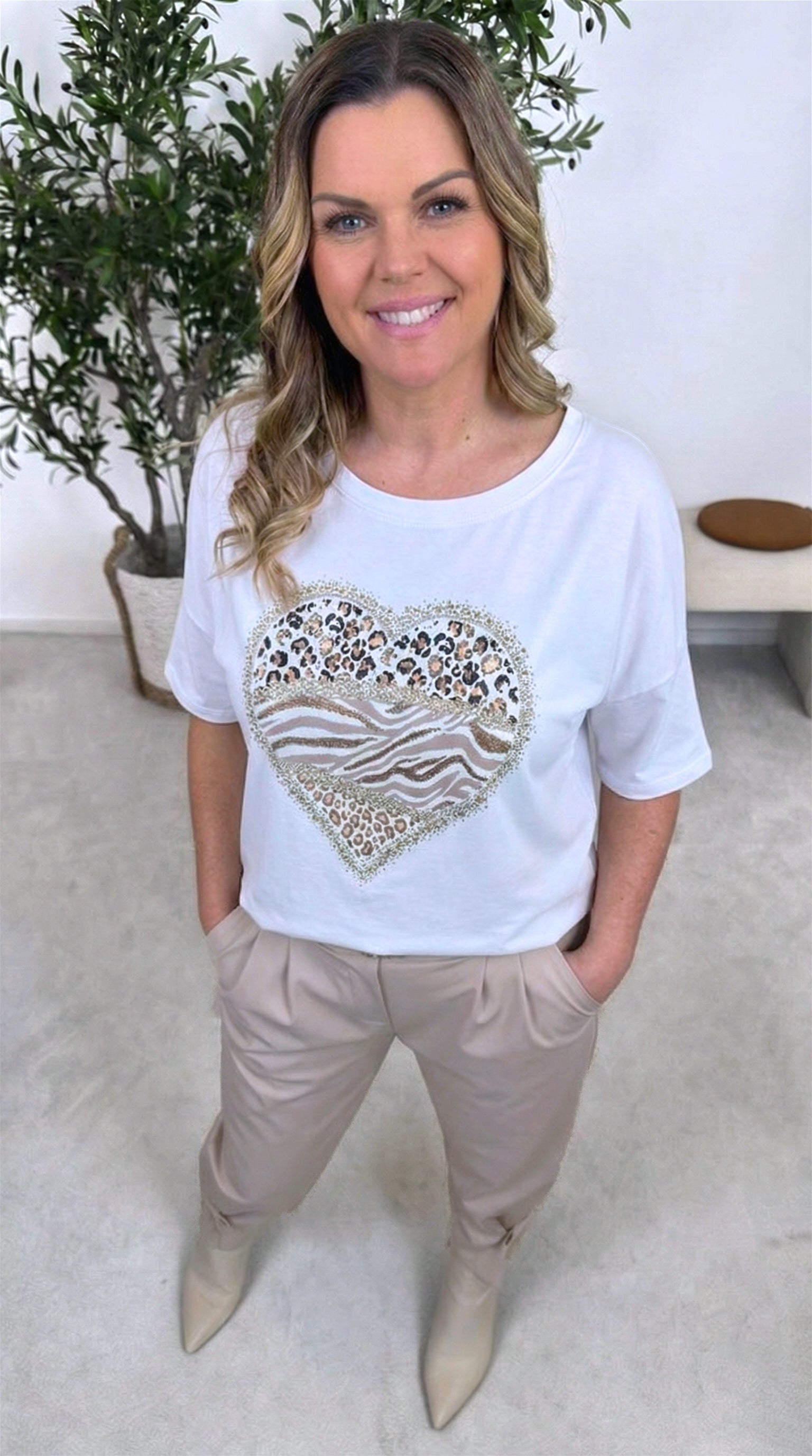 T-Shirt Untamed Heartbeat *Weiß*