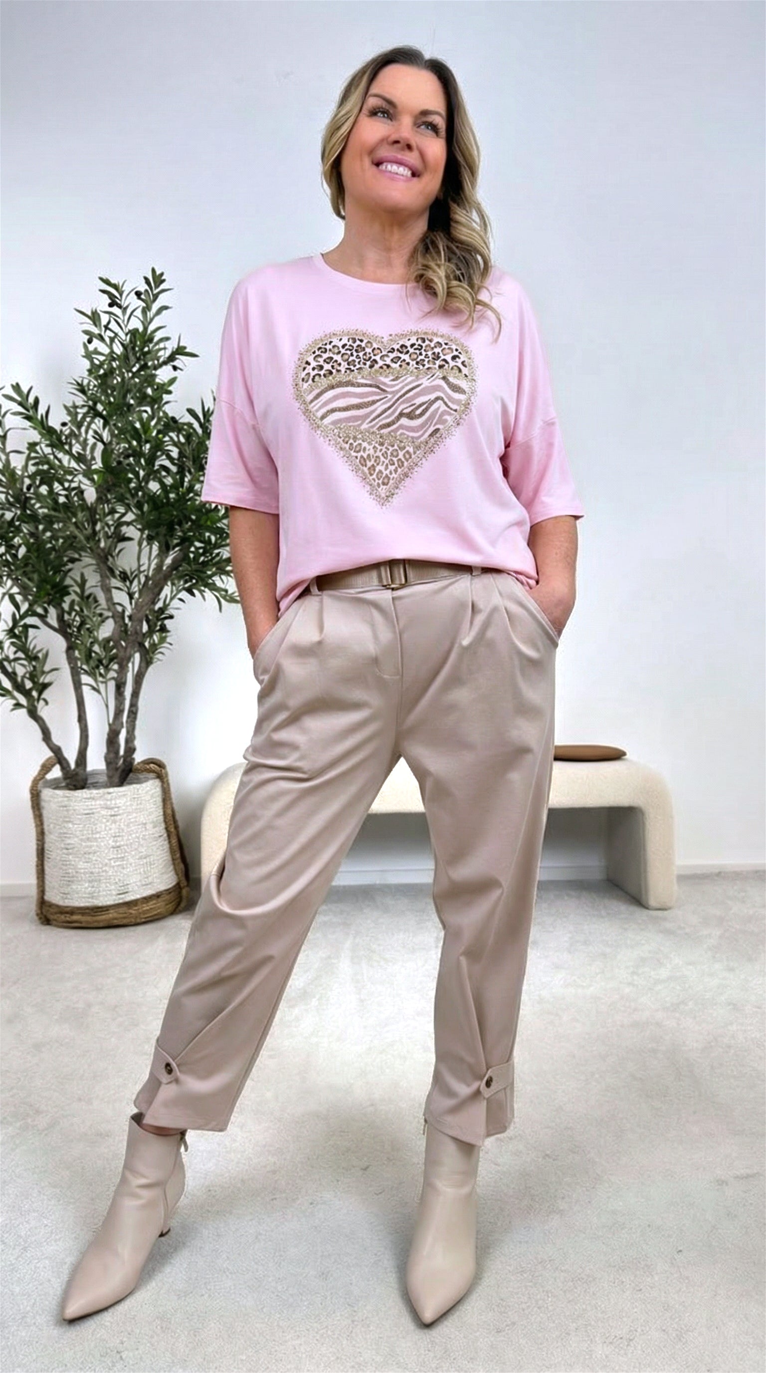 T-Shirt Untamed Heartbeat *Rosa*