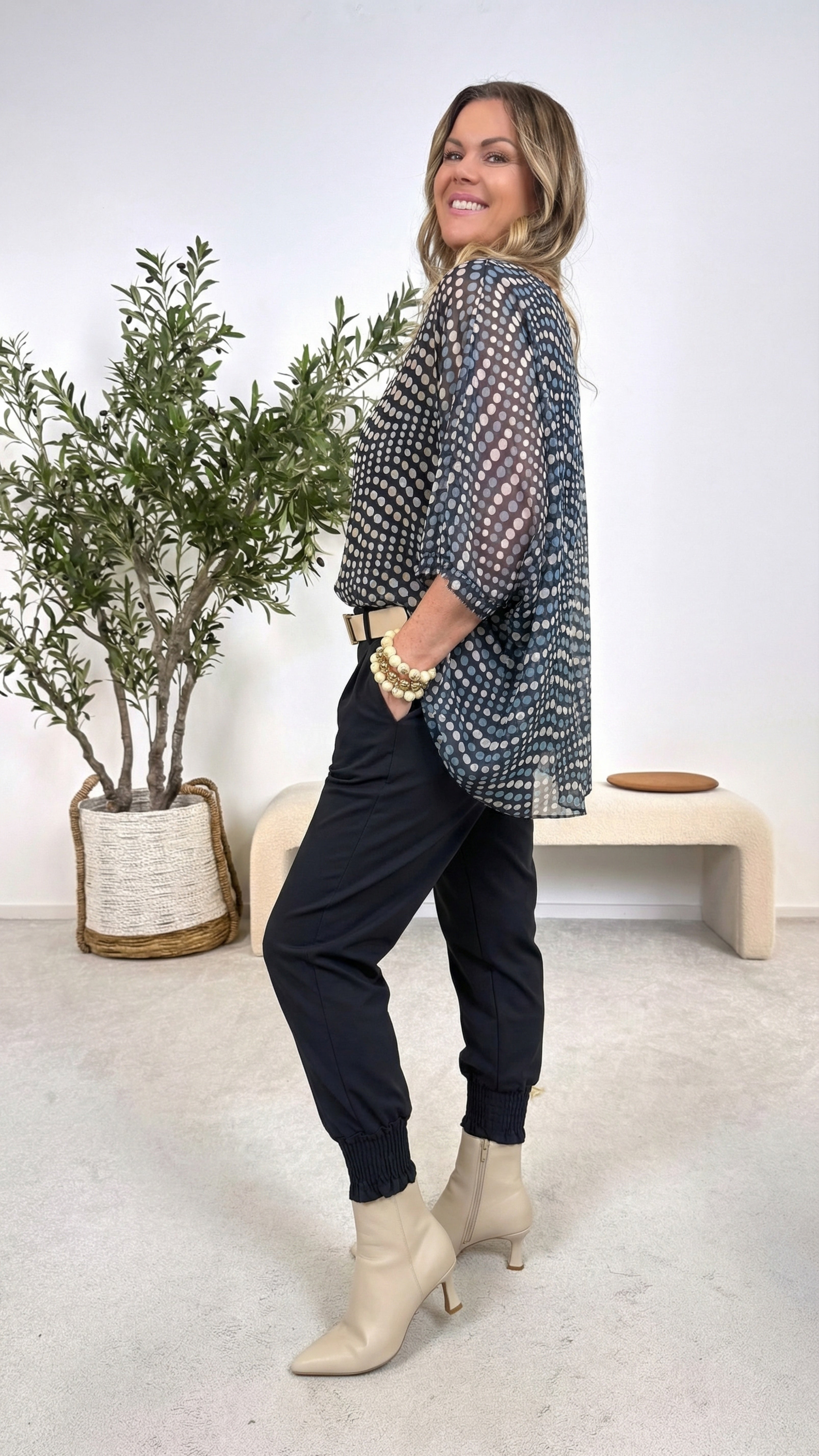 Blusenshirt Marais *Schwarz*