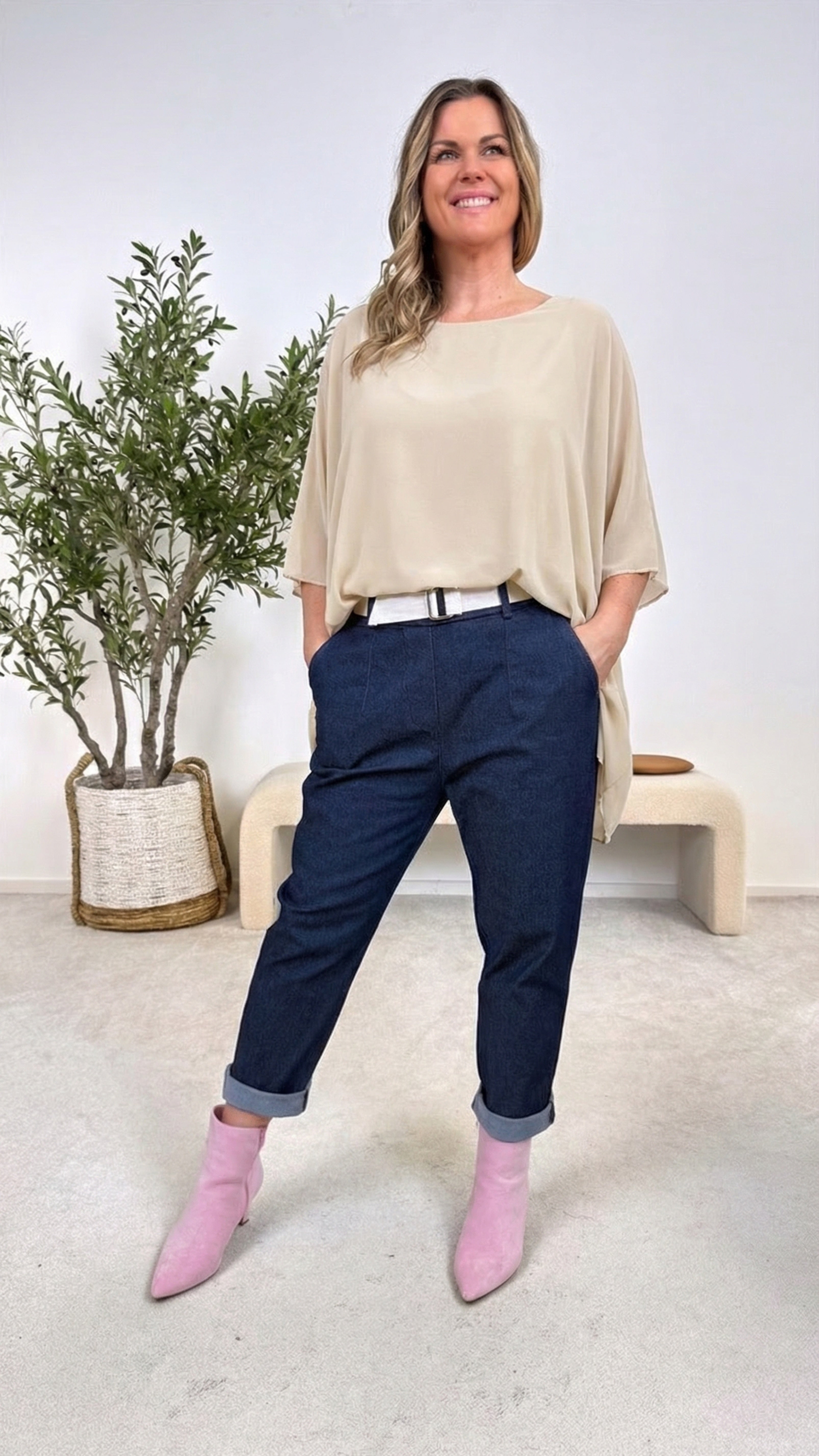 Blusenshirt Easy Whisper *Beige*