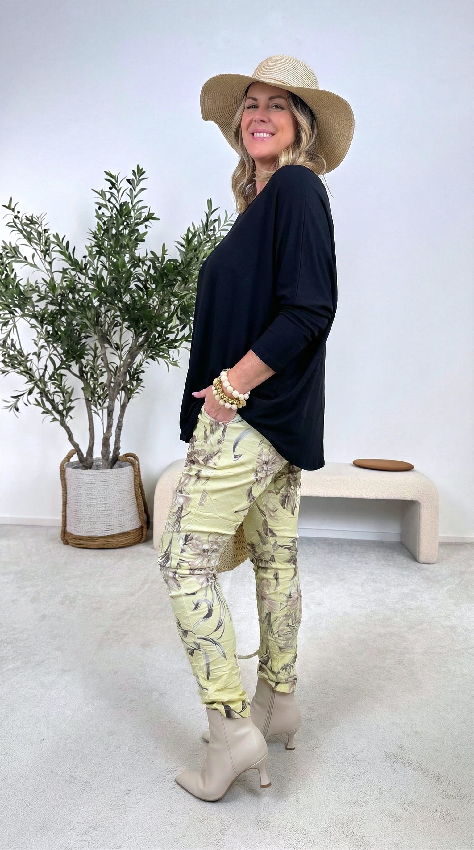 Langarmshirt Smooth Touch *Schwarz*