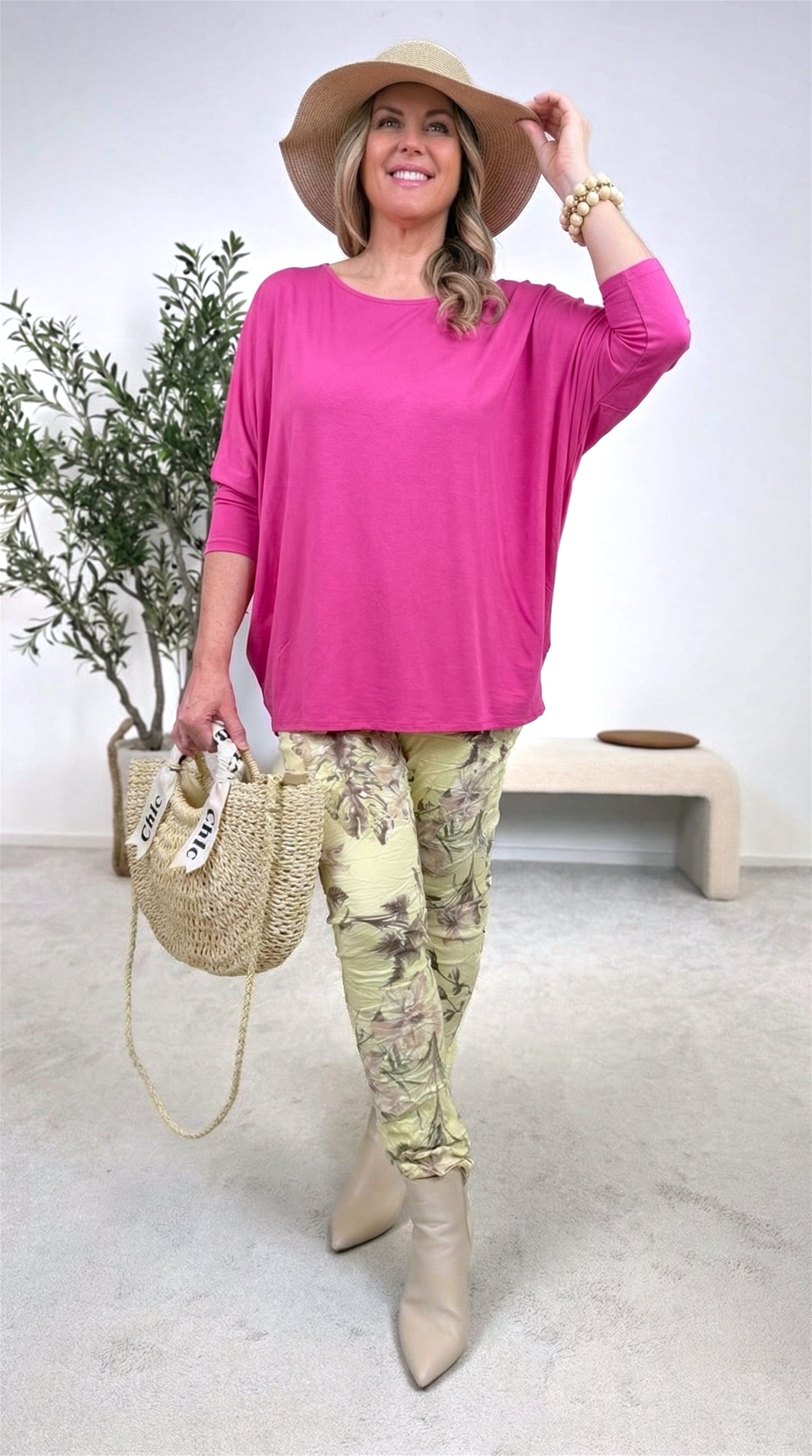 Langarmshirt Smooth Touch *Pink*