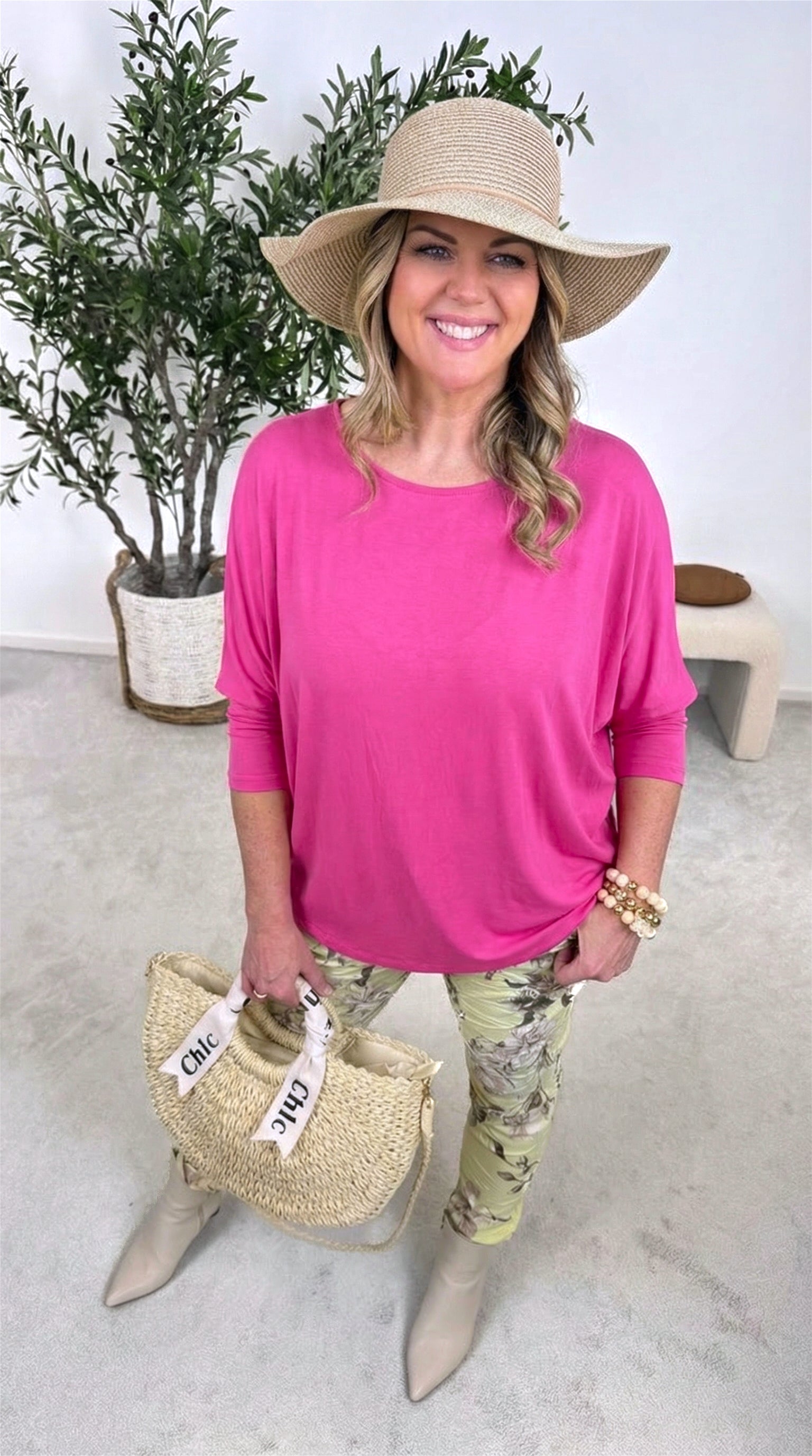 Langarmshirt Smooth Touch *Pink*