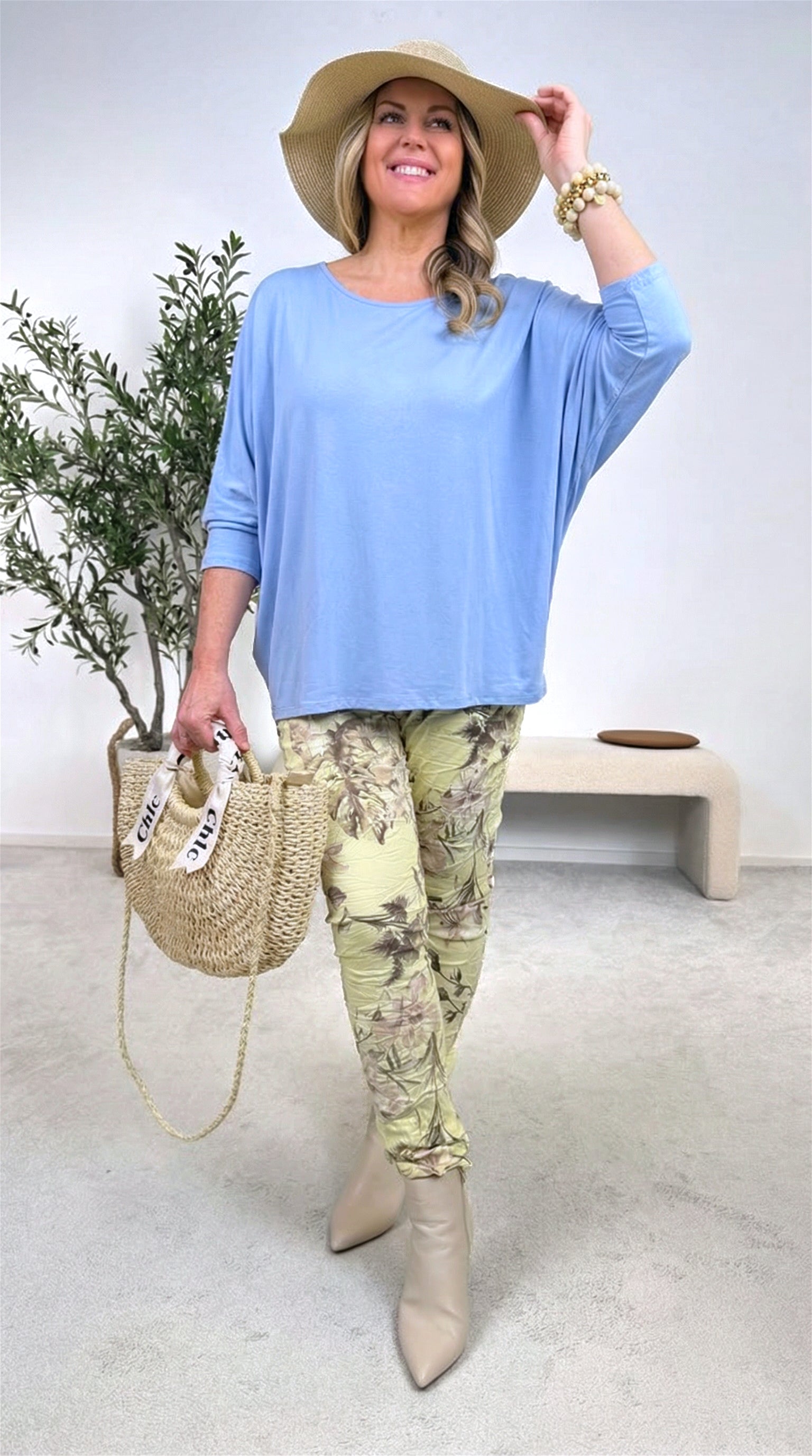 Langarmshirt Smooth Touch *Hellblau*