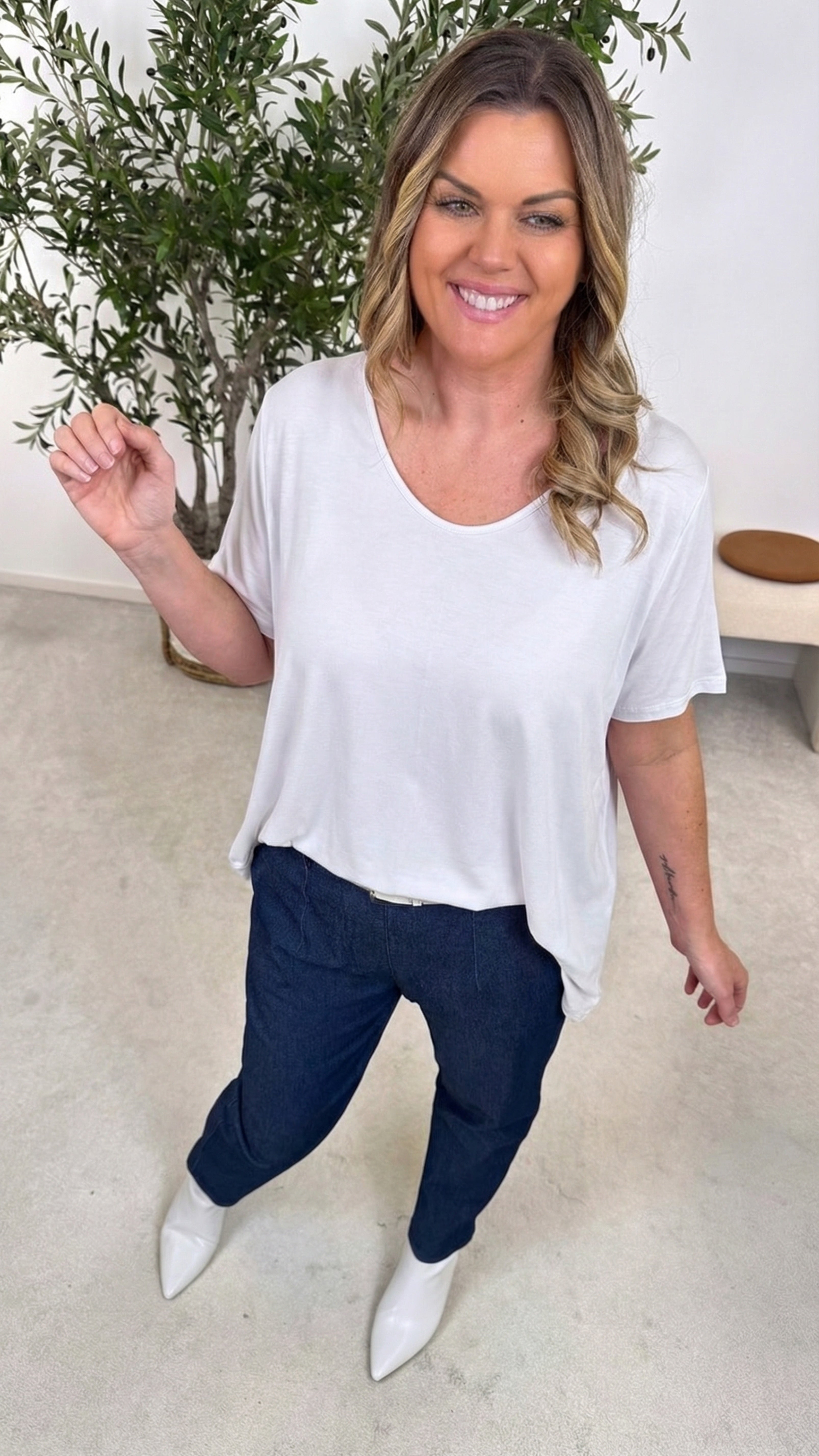 T-Shirt Crossed Love *Weiß*