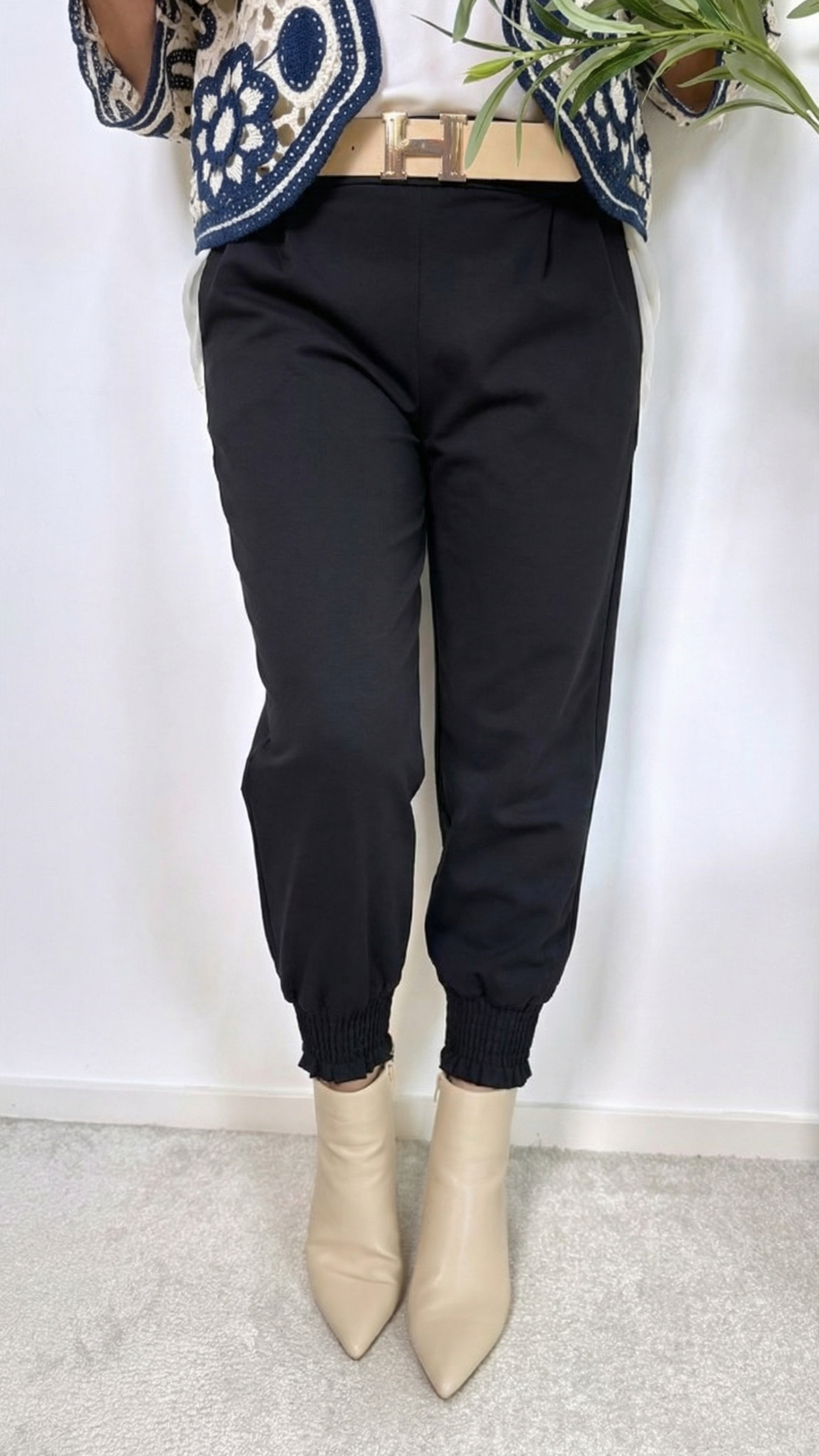 Hose Monaco Chic *Schwarz*