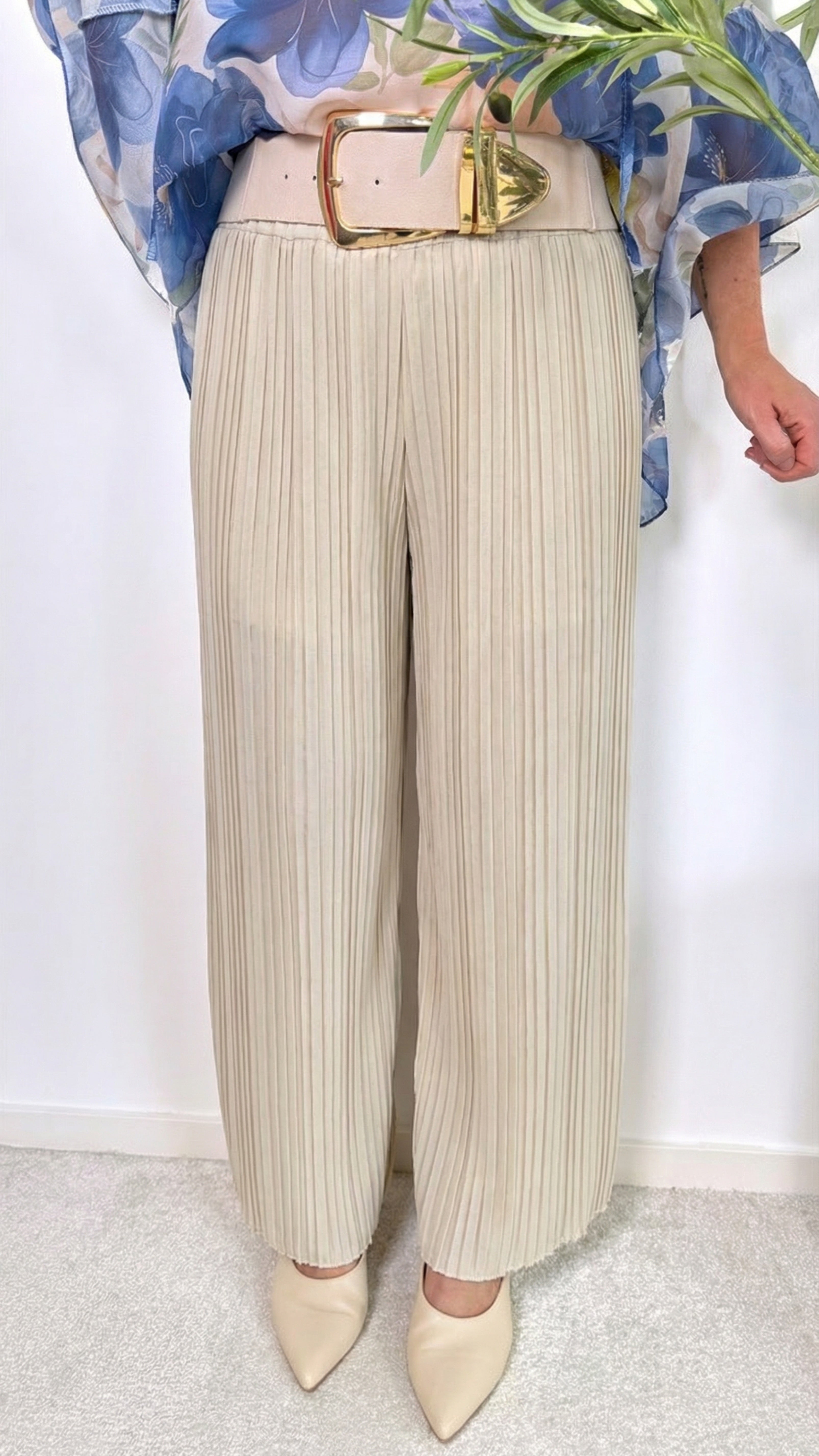 Culotte Hose Flowing Ease *Beige*