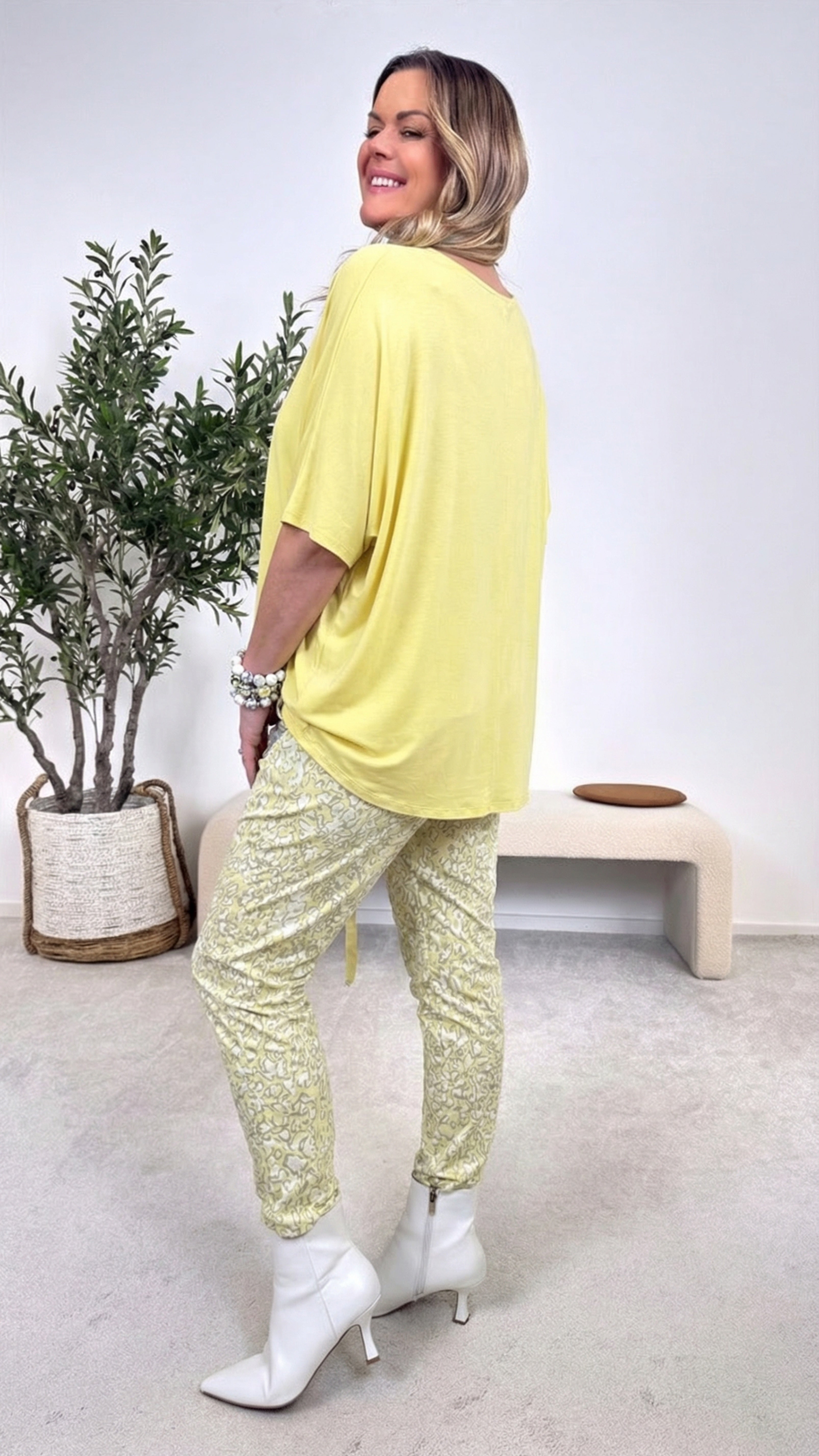 Jogpants Casual Spirit *Gelb*