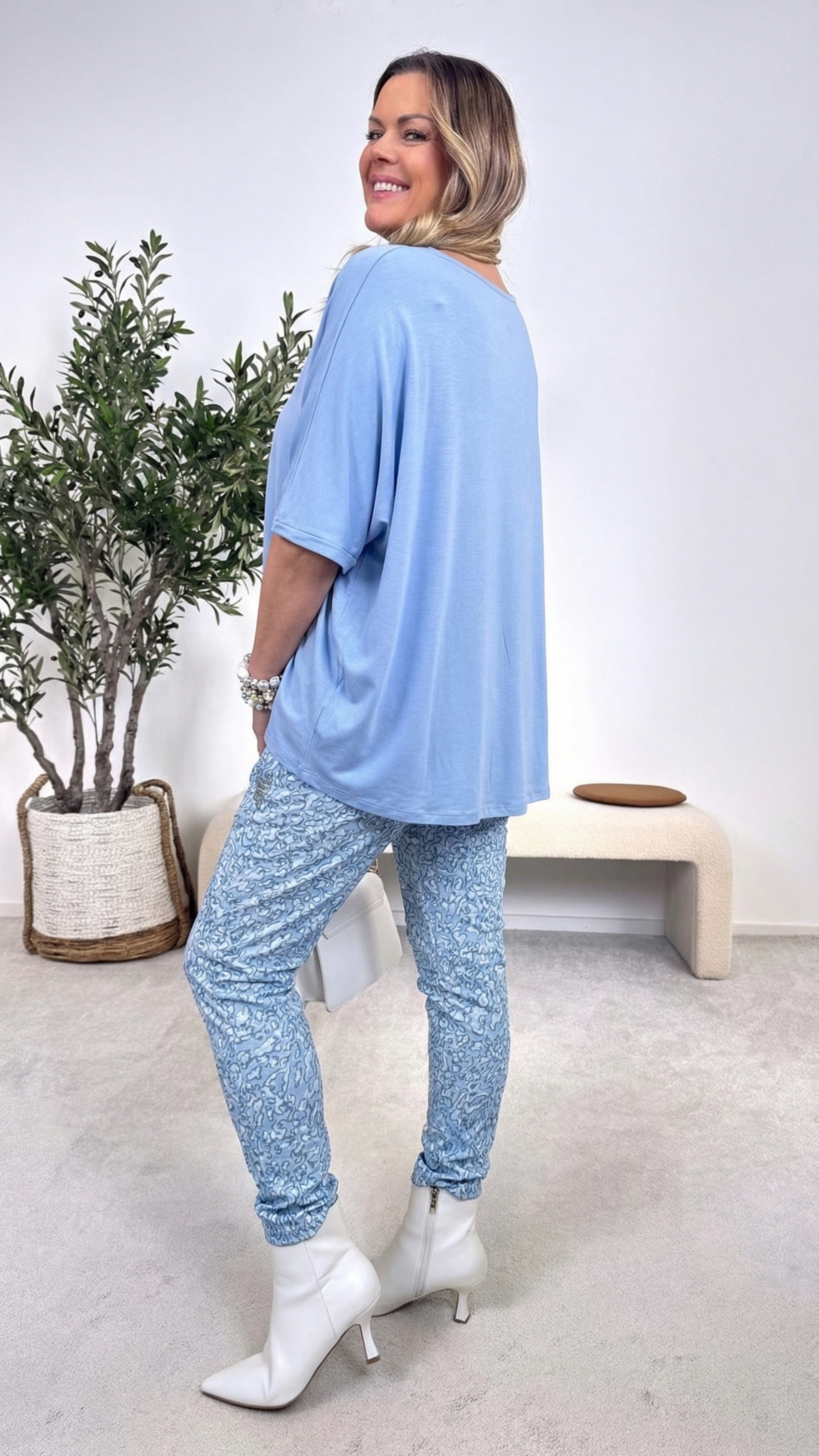 Jogpants Casual Spirit *Hellblau*