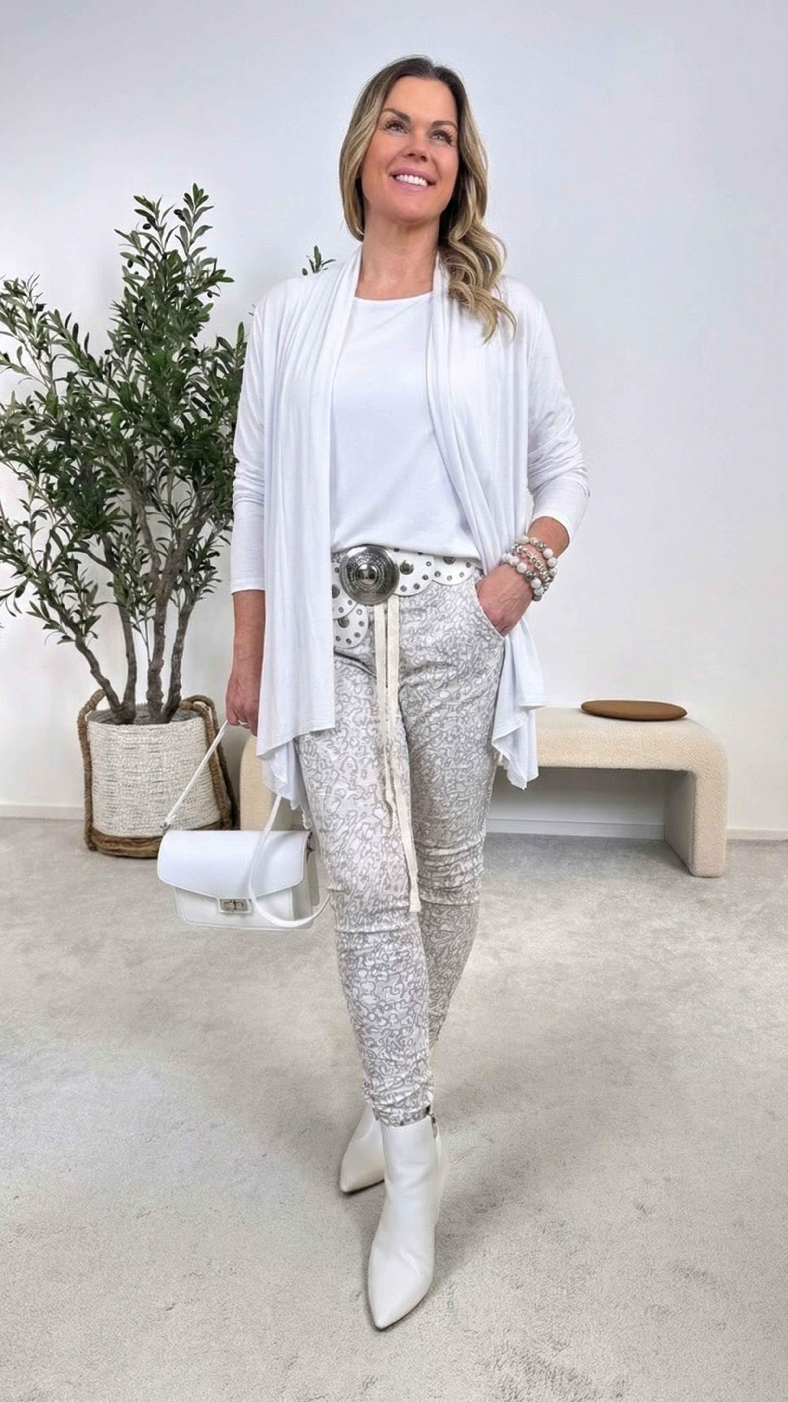 Jogpants Casual Spirit *Weiß*