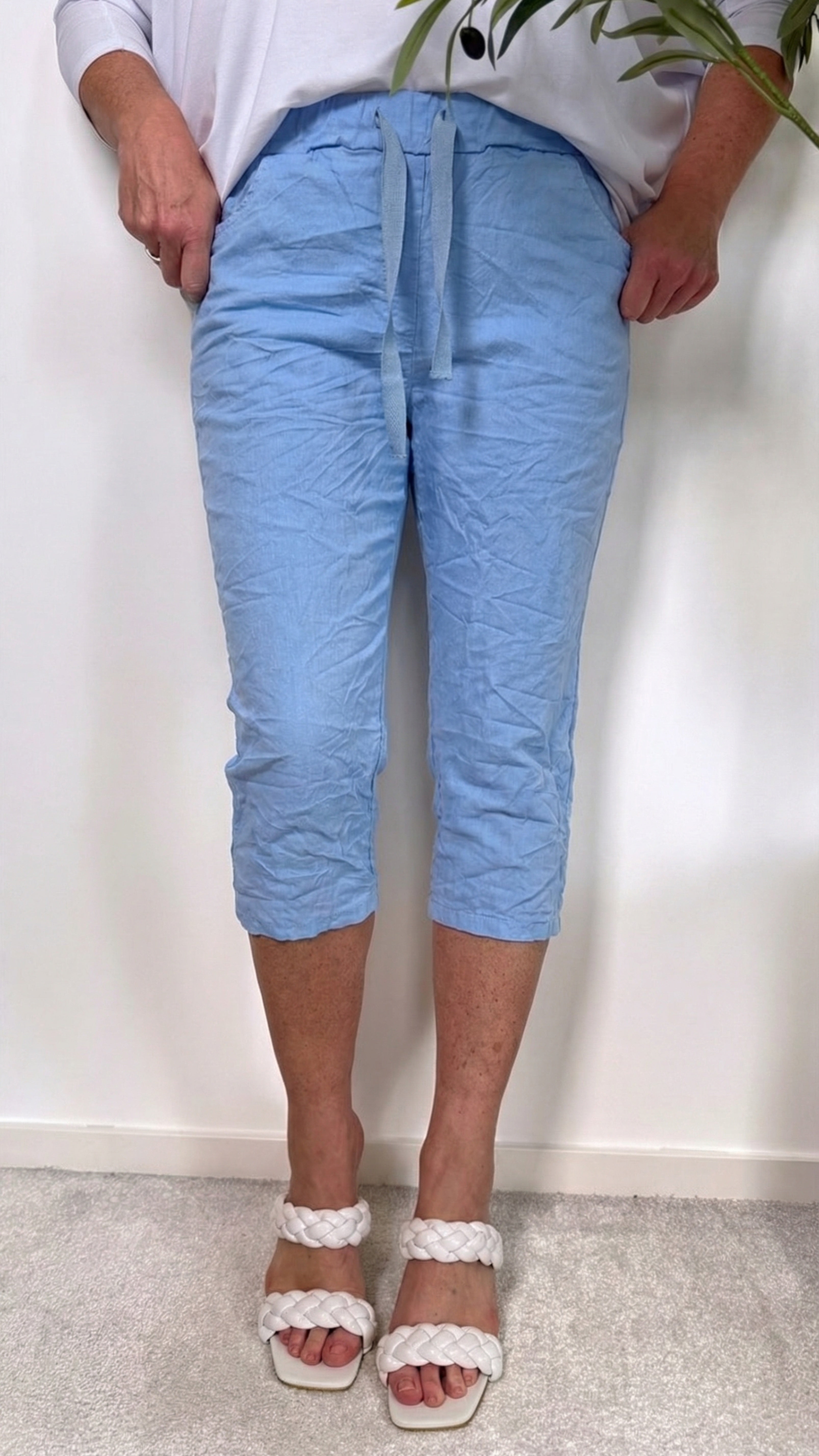 Capri Hose Summer Comfort *Jeansblau*