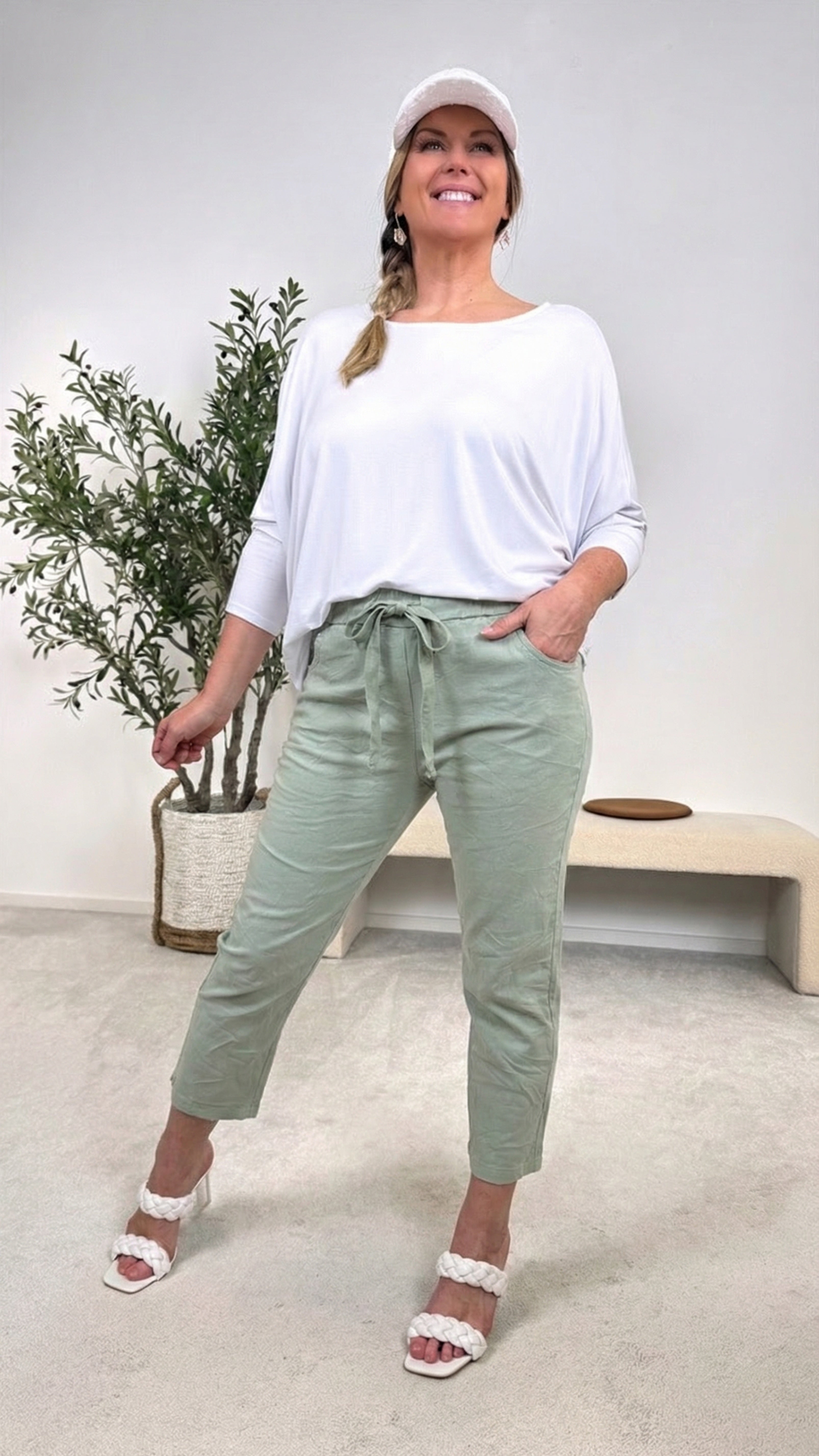 Capri Hose Summer Comfort *Khaki*