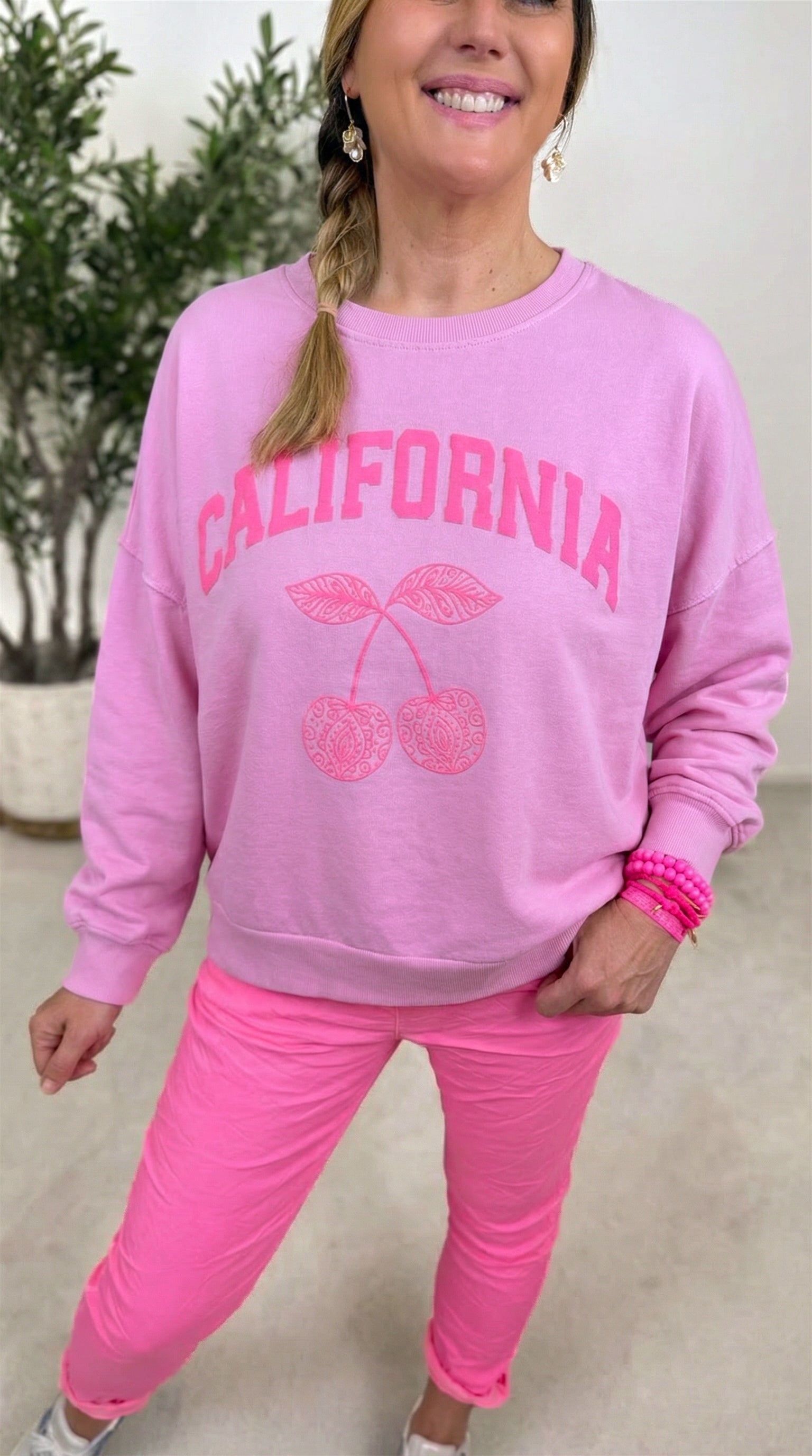 Pullover California Cherry *Rosa*