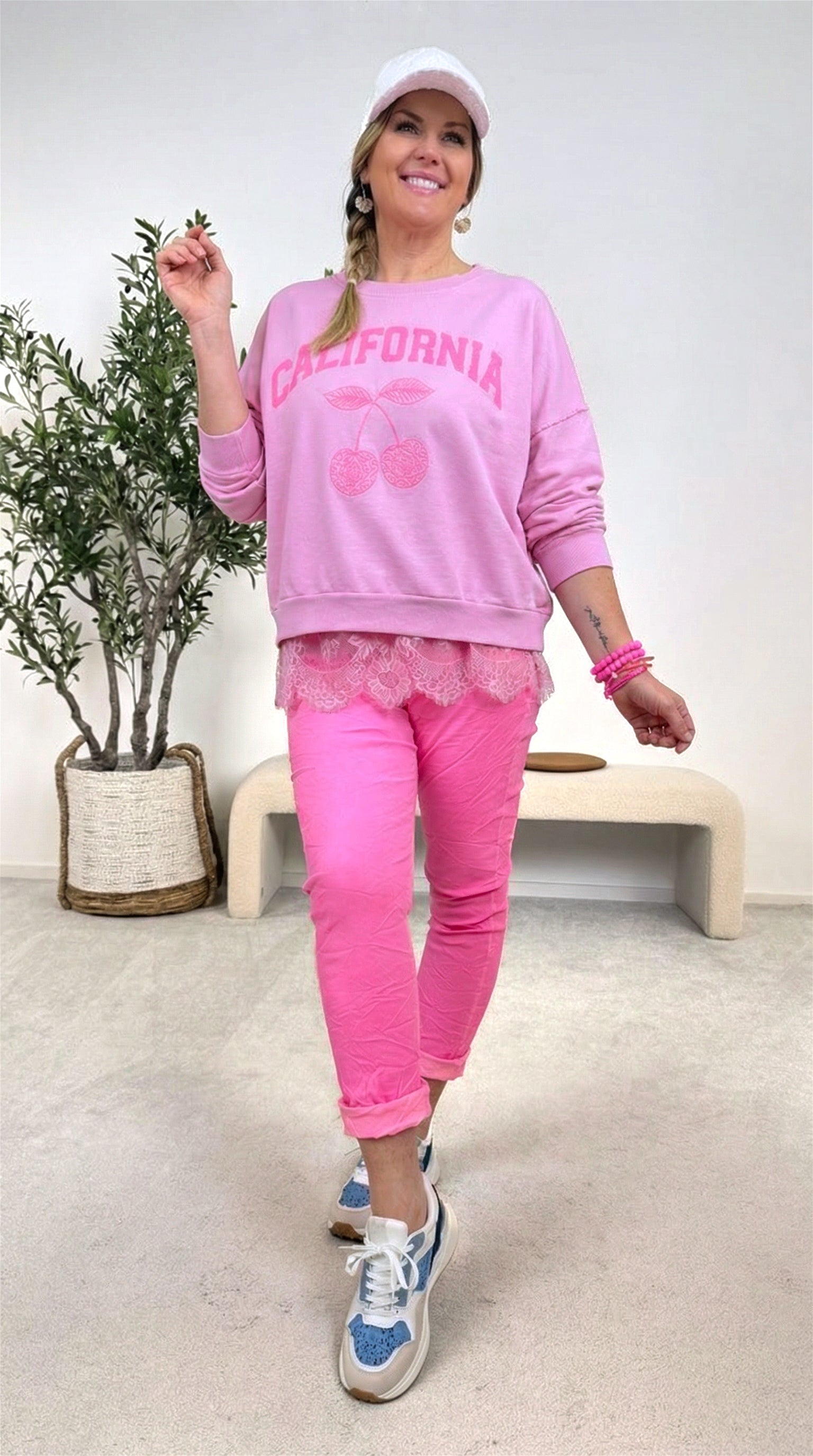 Pullover California Cherry *Rosa*