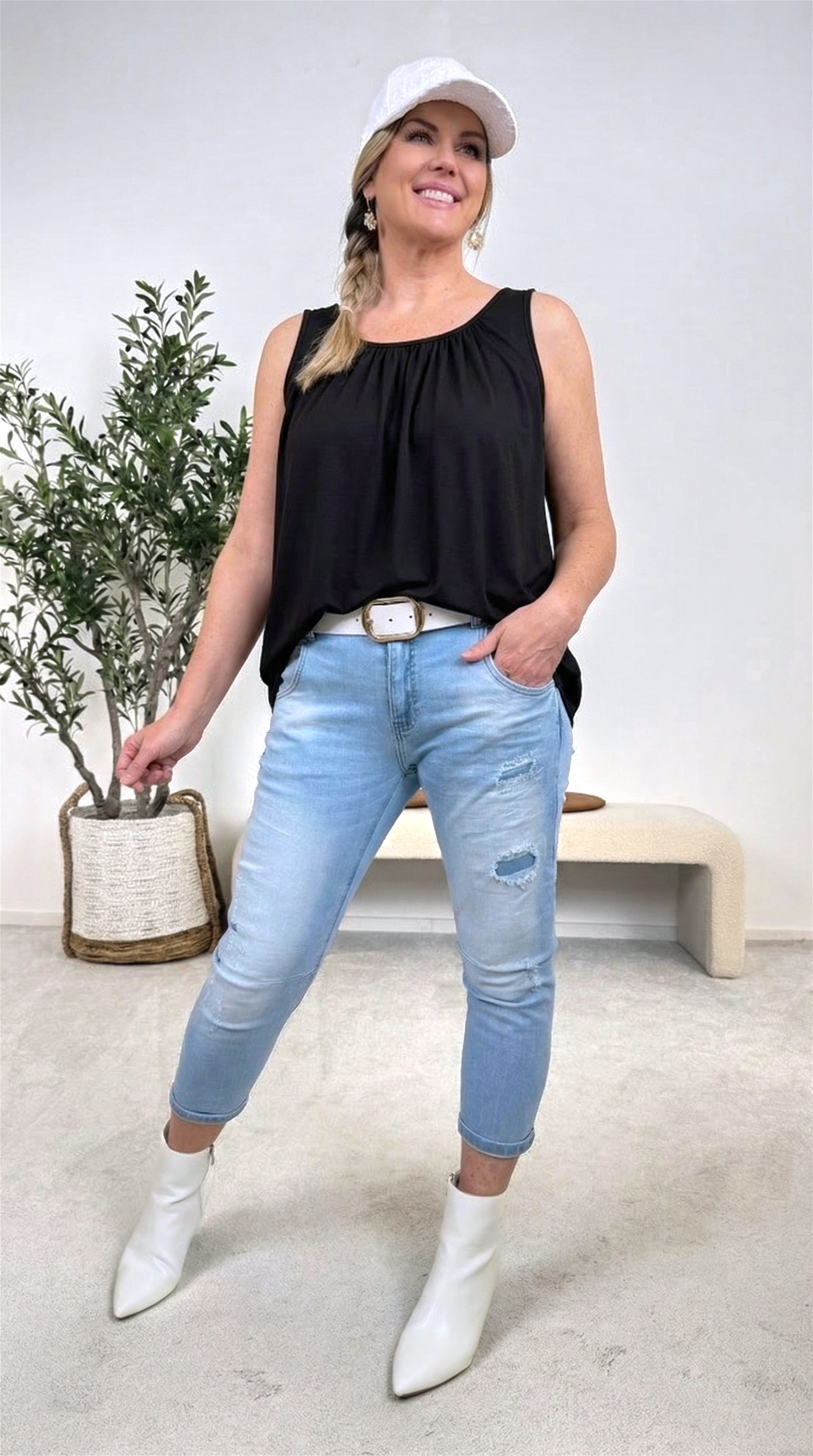 Top Lovely Breeze *Schwarz*