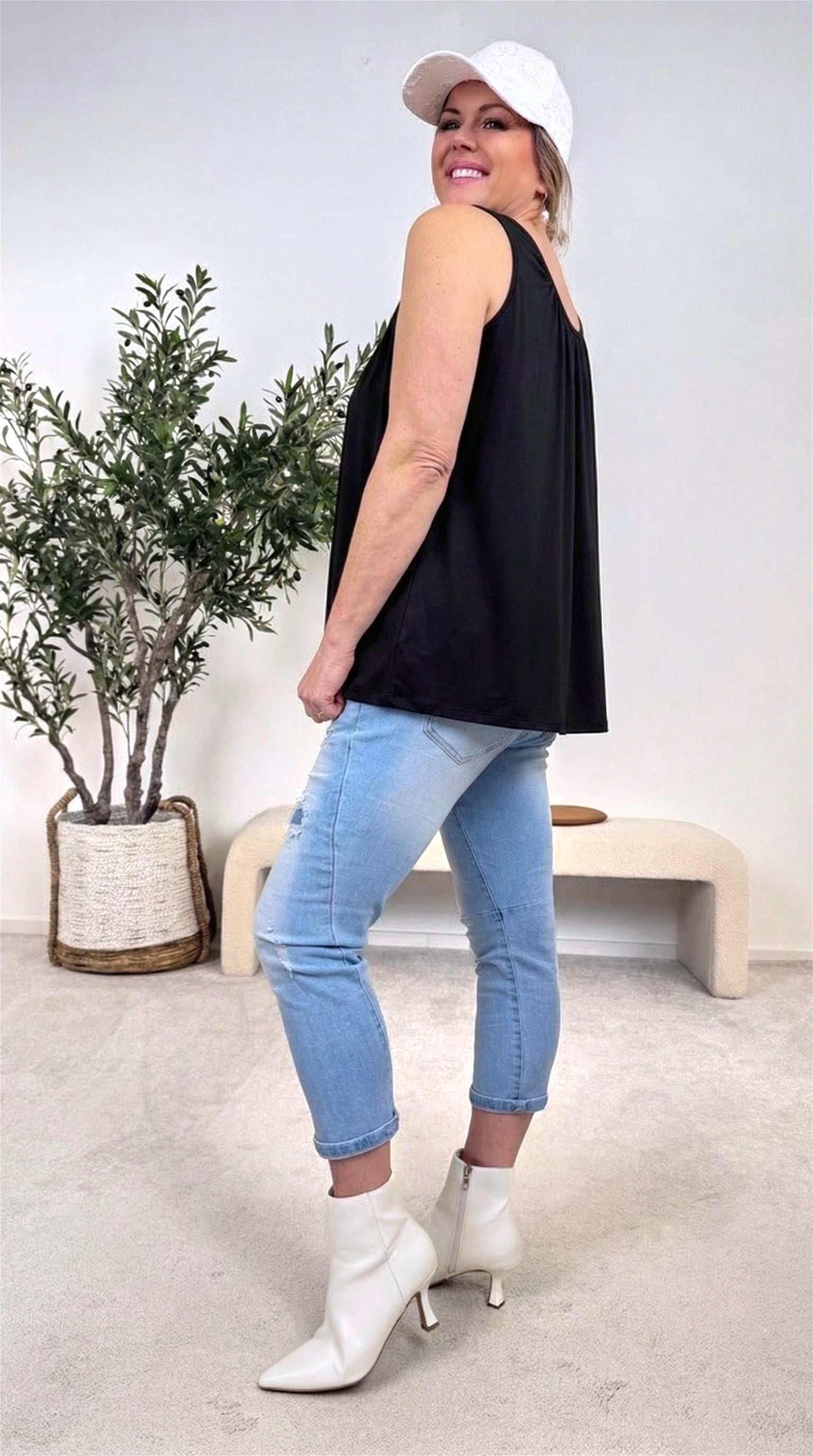 Top Lovely Breeze *Schwarz*