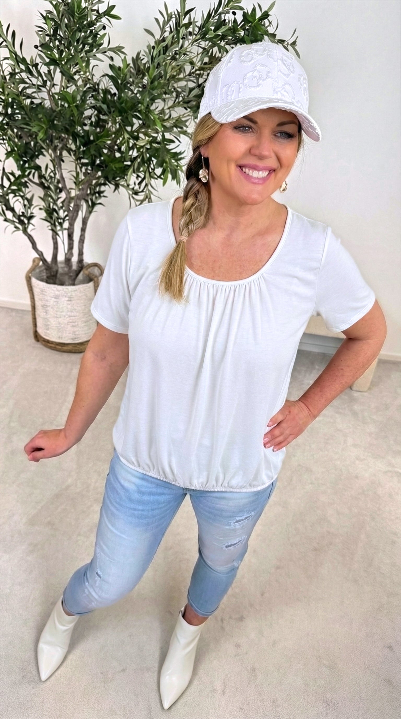 T-Shirt Happy Flow *Weiß*