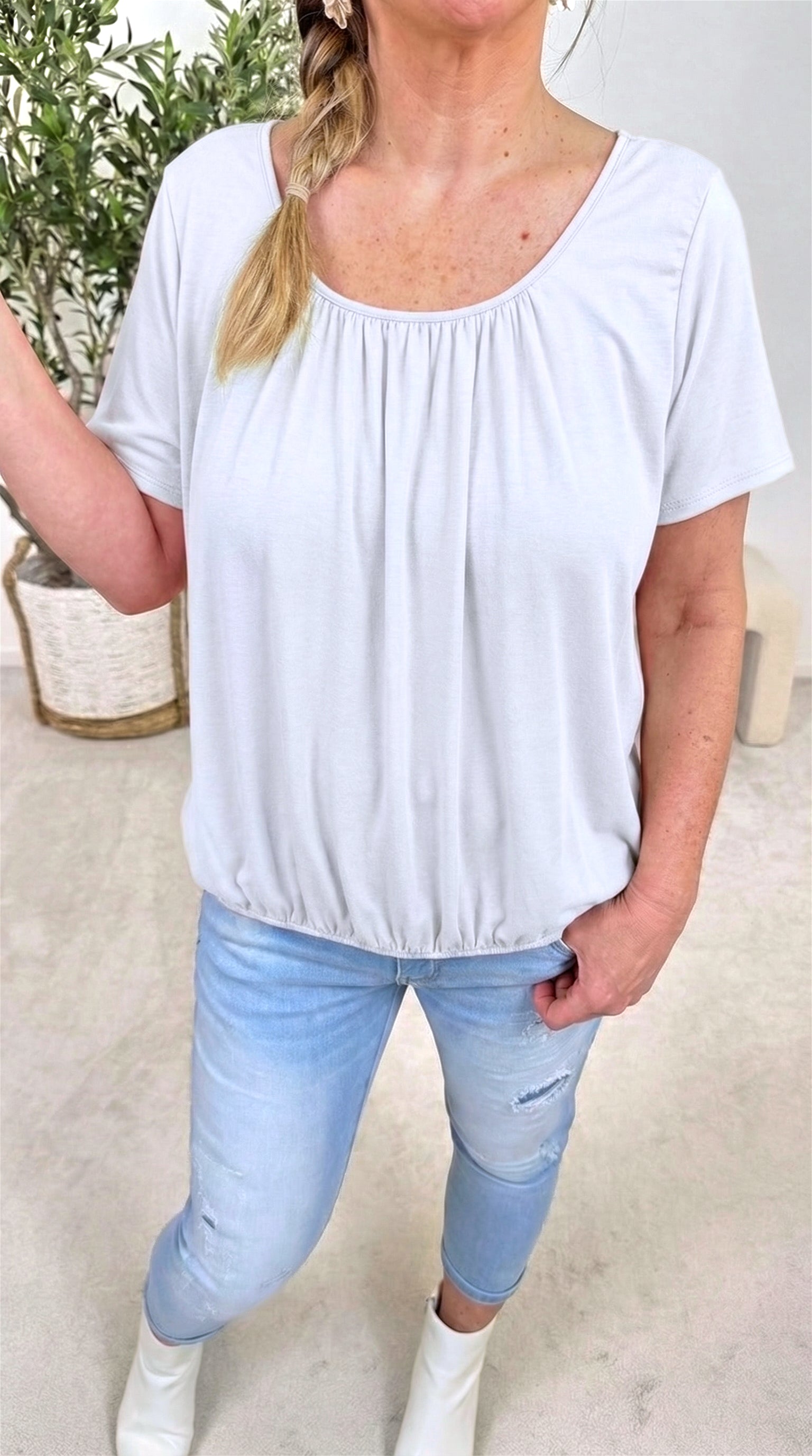 T-Shirt Happy Flow *Weiß*