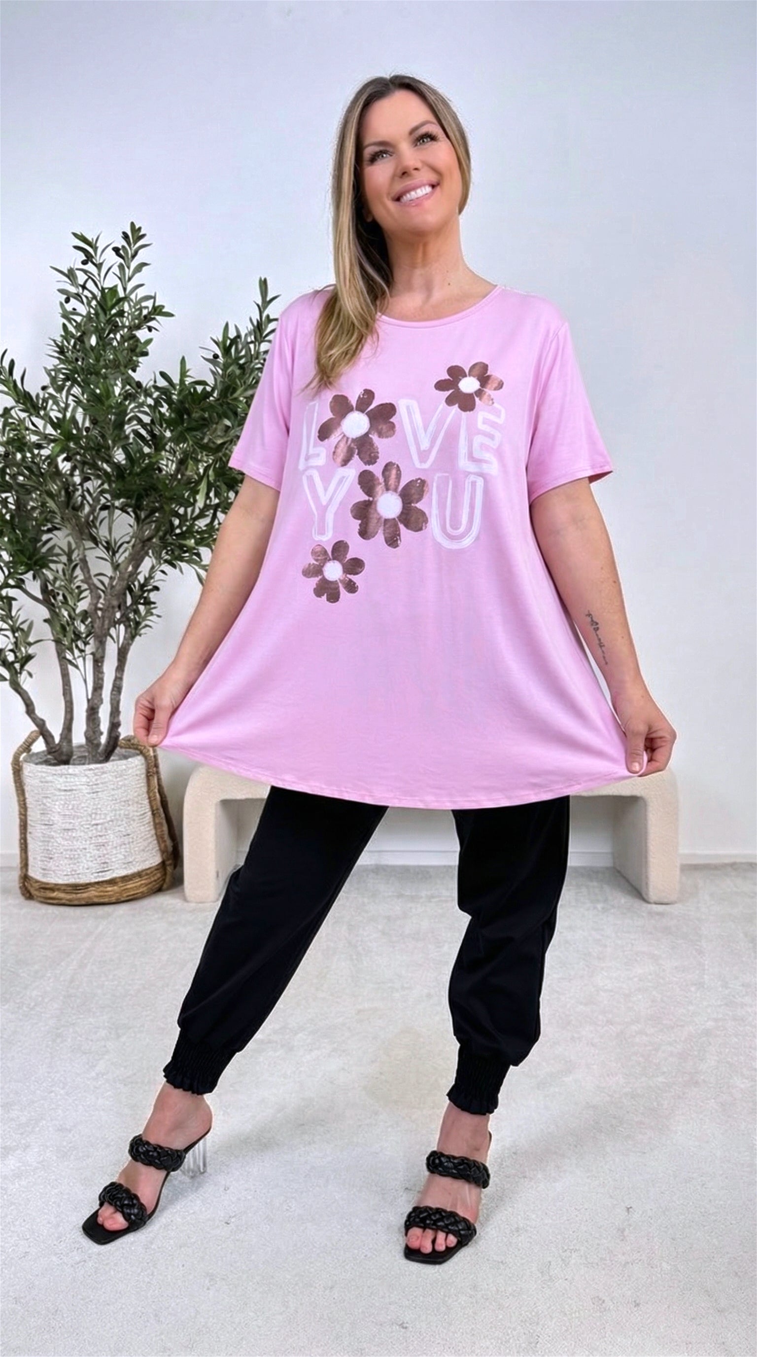 T-Shirt Lovely Day *Rosa*