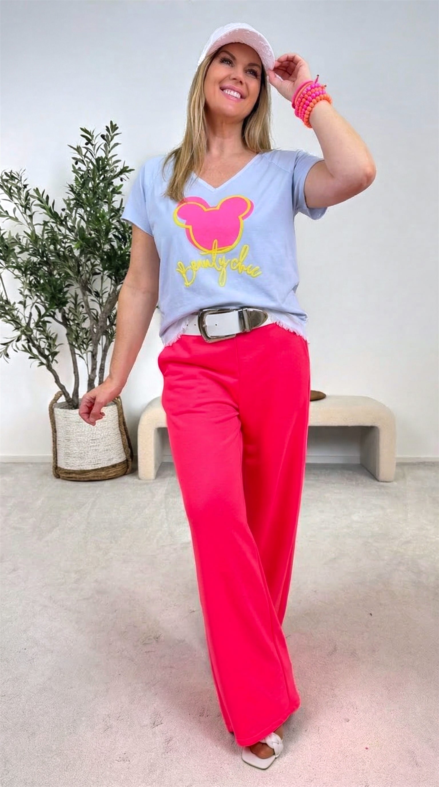 T-Shirt Street Beauty *Hellblau*