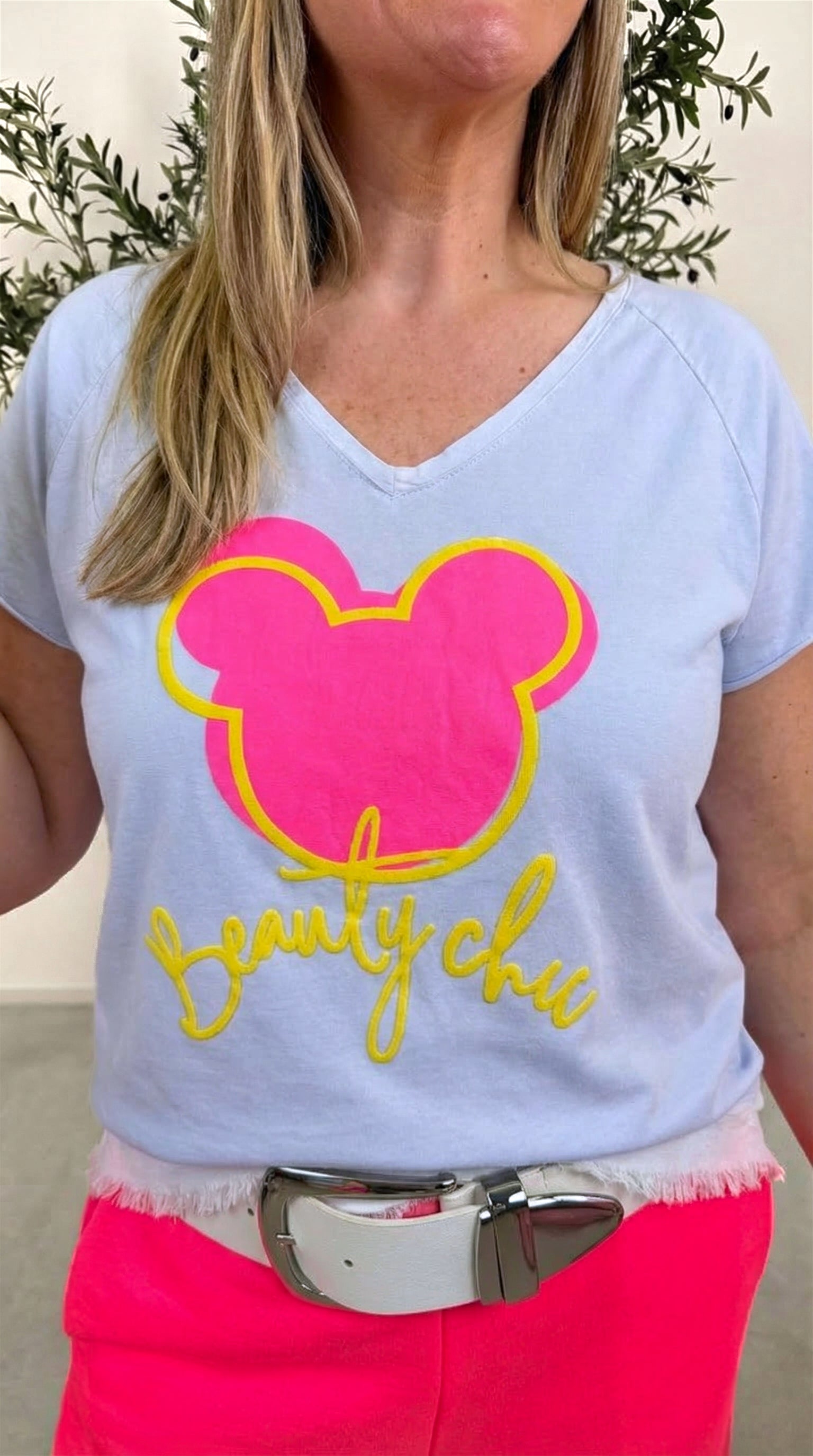 T-Shirt Street Beauty *Hellblau*