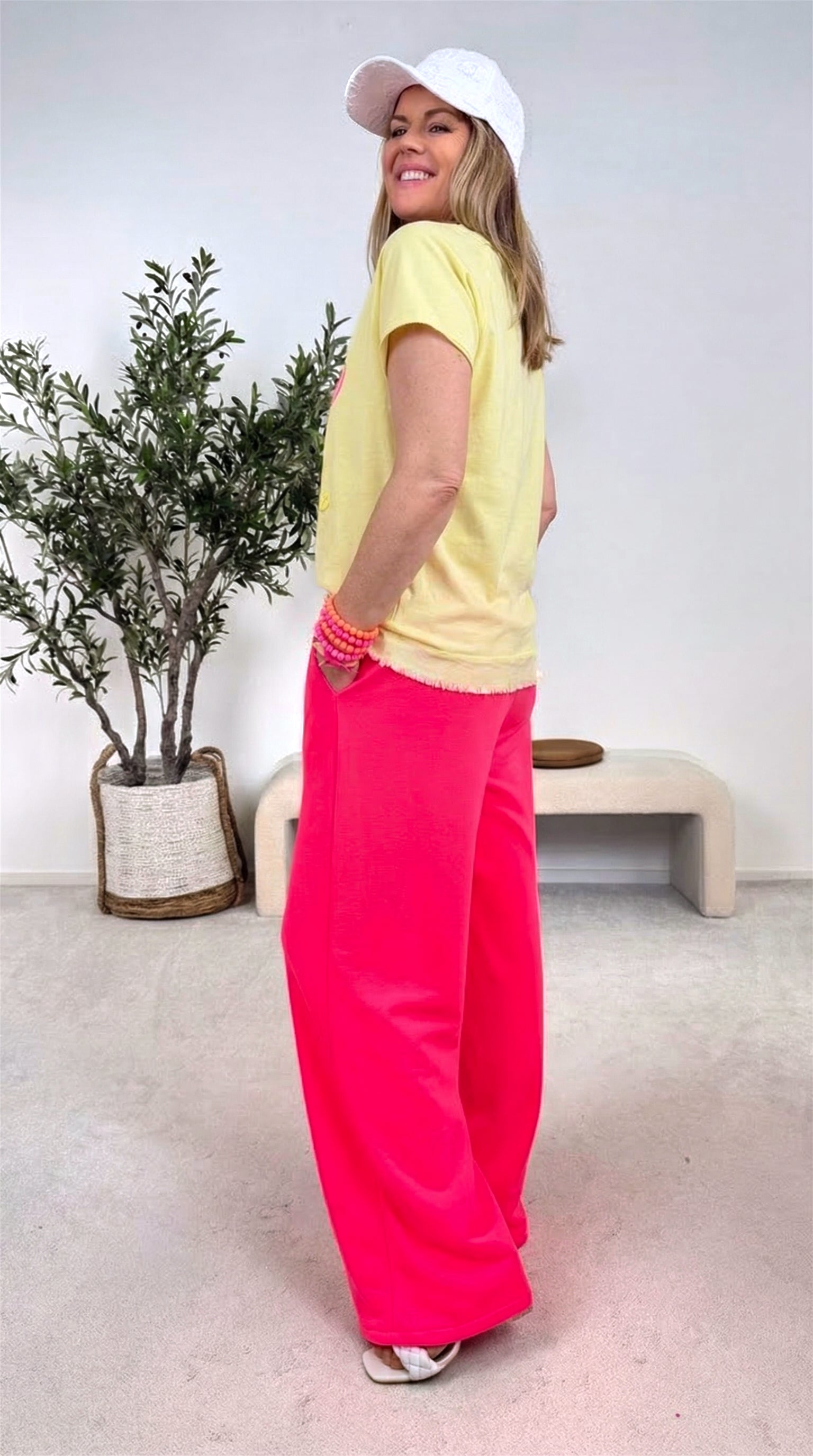 T-Shirt Street Beauty *Gelb*