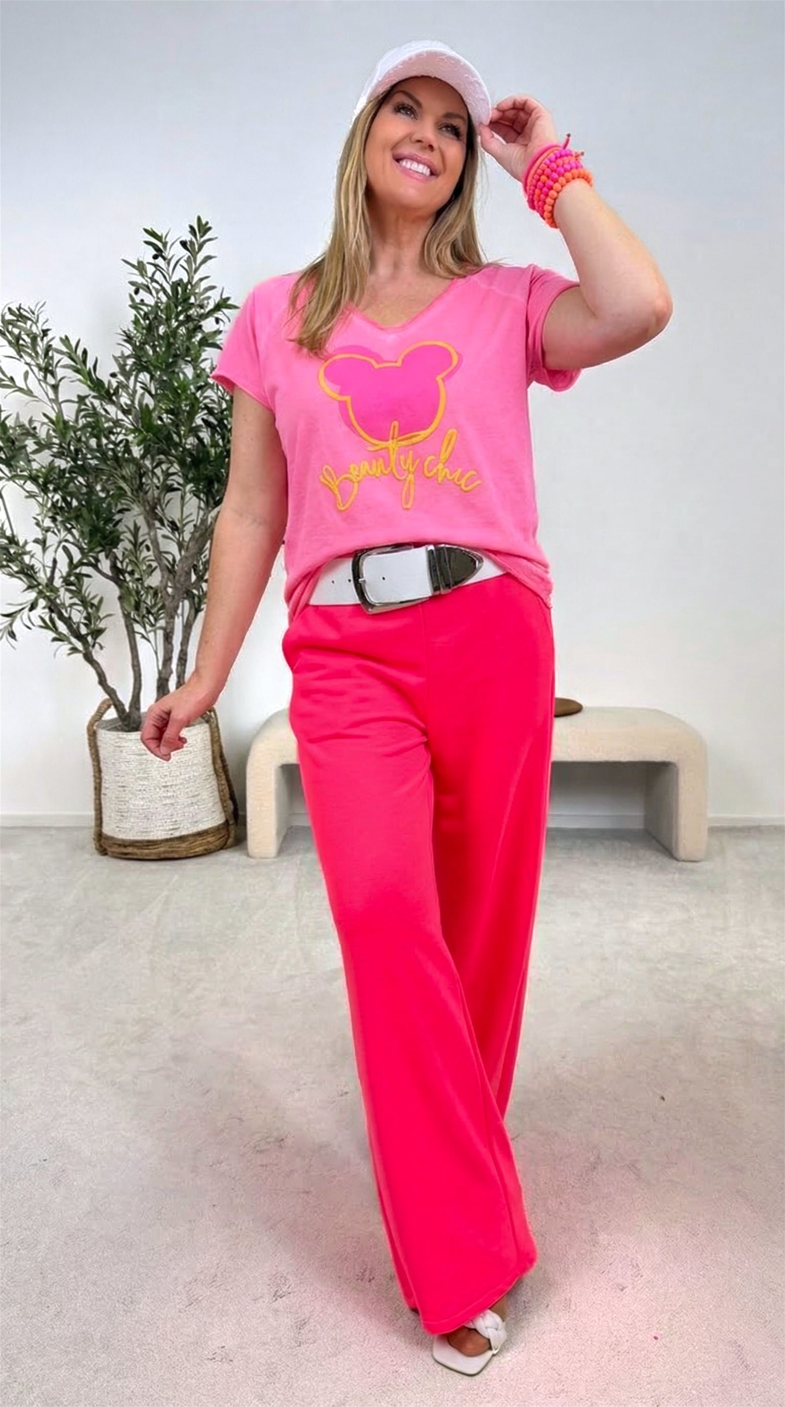 T-Shirt Street Beauty *Neon Pink*