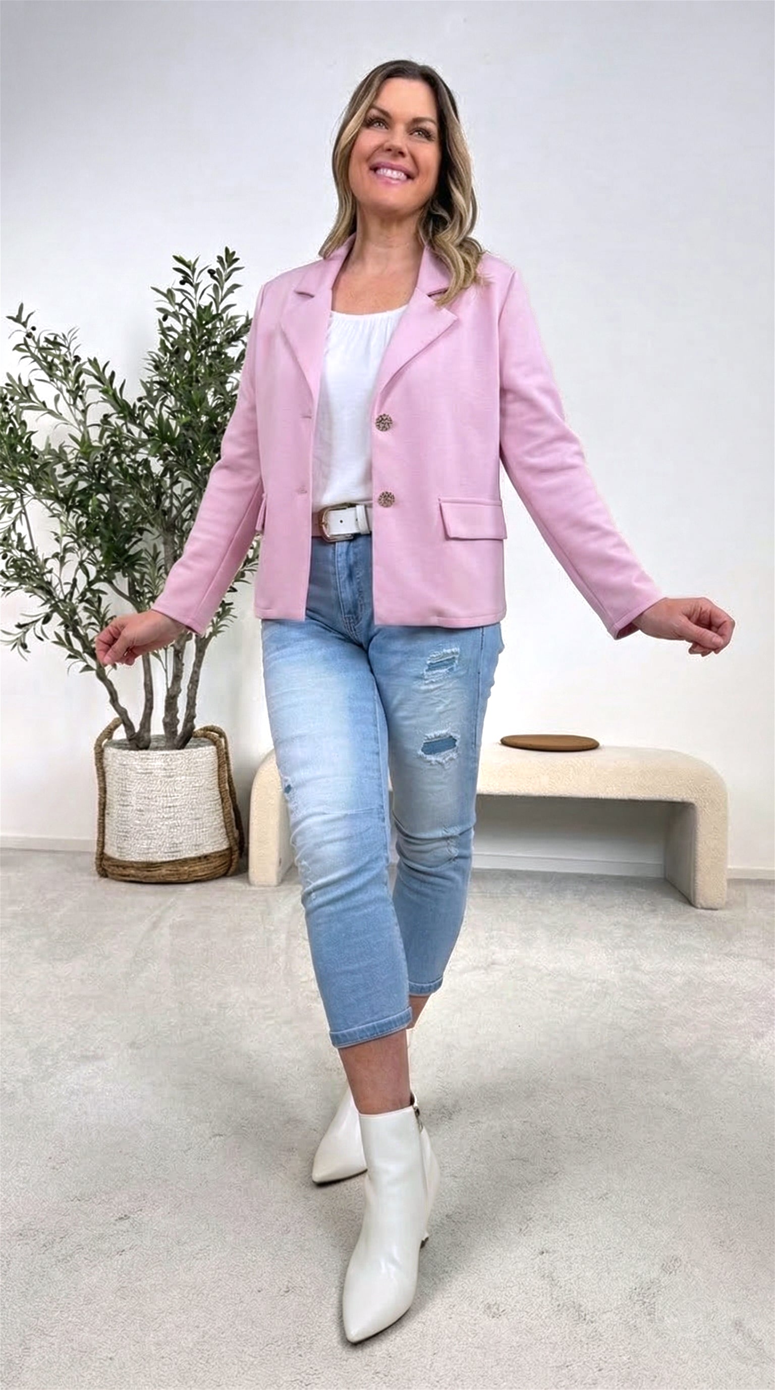 Blazer Silver Chic *Rosa*