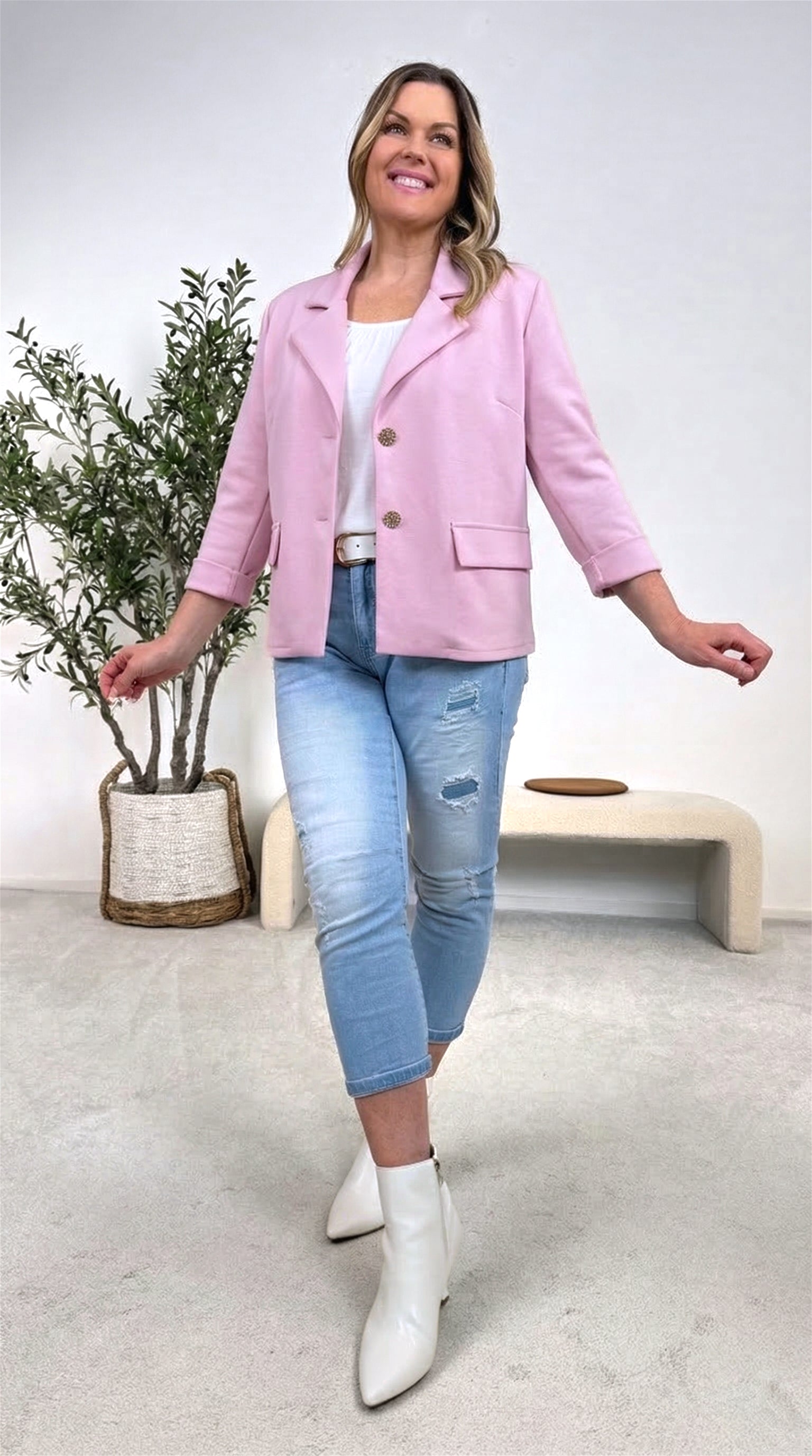 Blazer Silver Chic *Rosa*