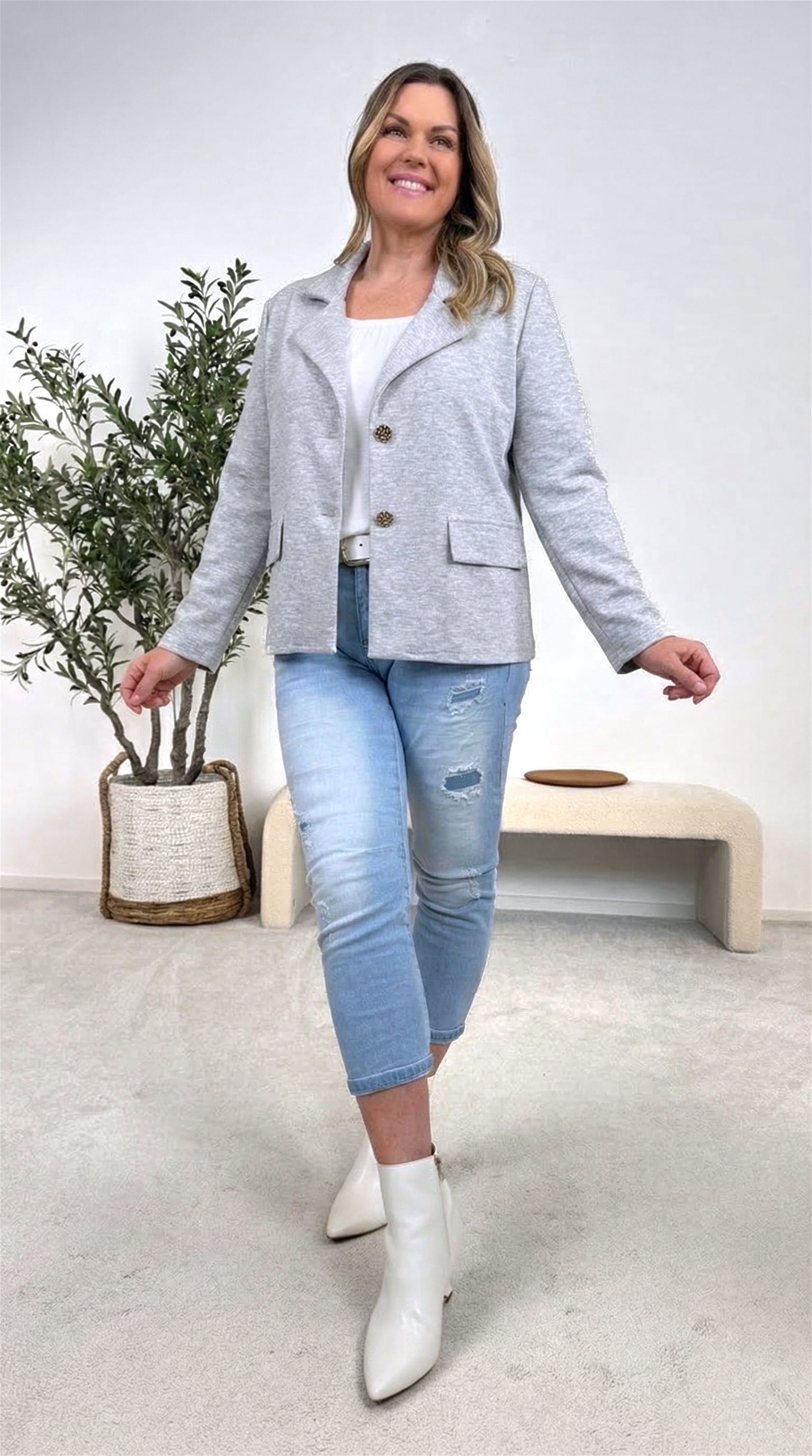 Blazer Silver Chic *Grau*