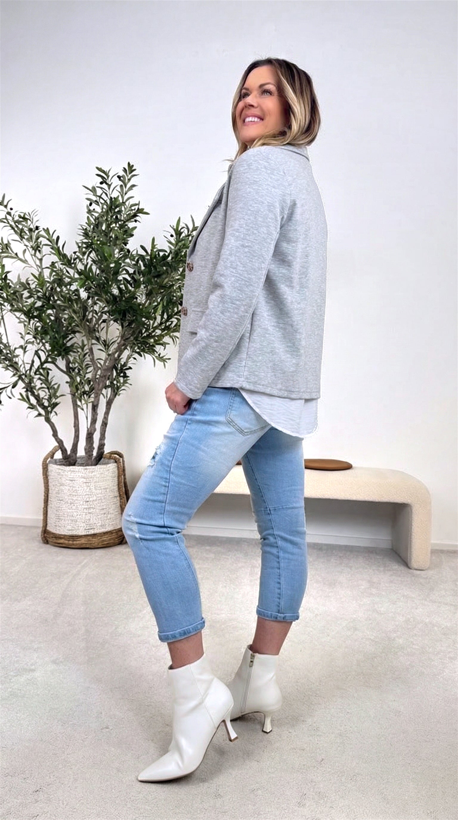 Blazer Silver Chic *Grau*