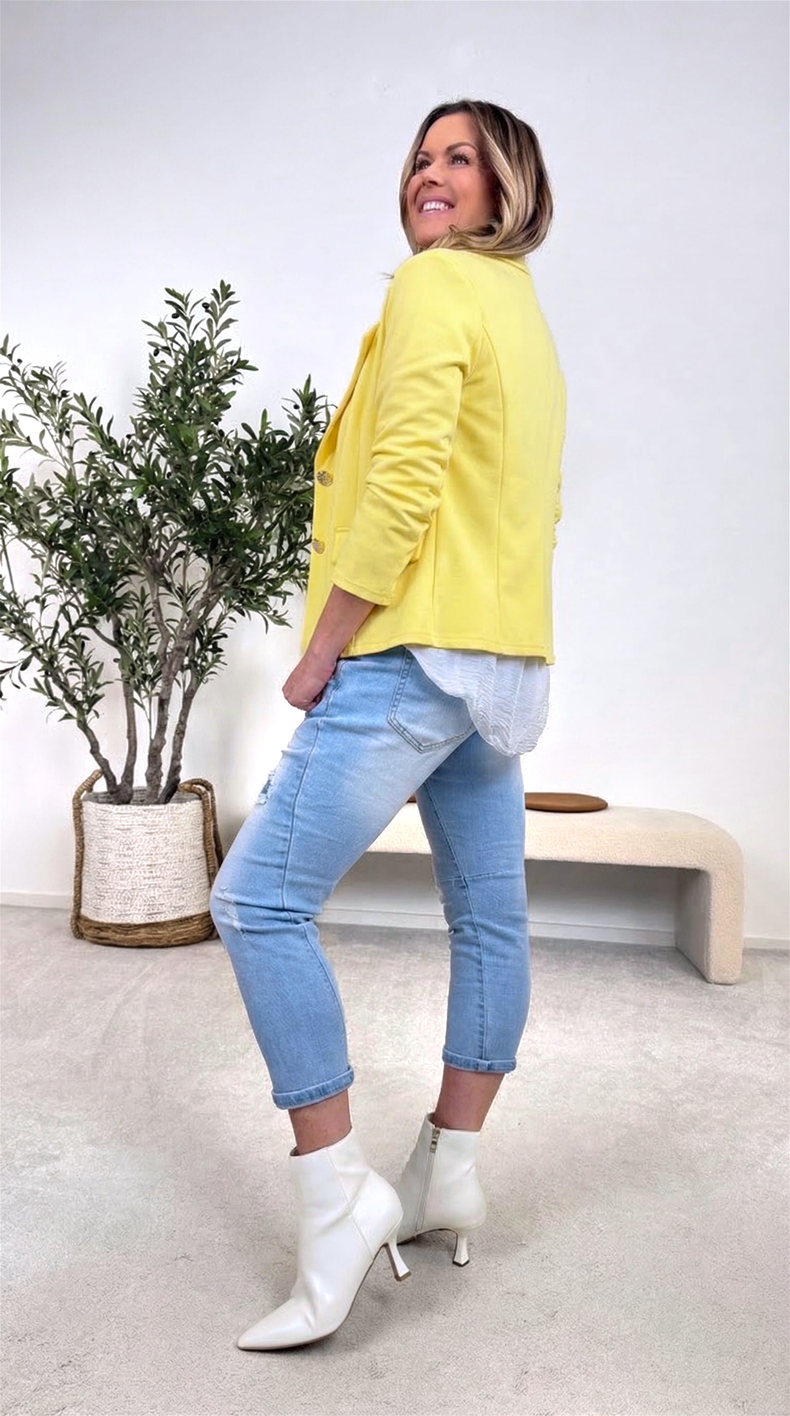 Blazer Silver Chic *Gelb*