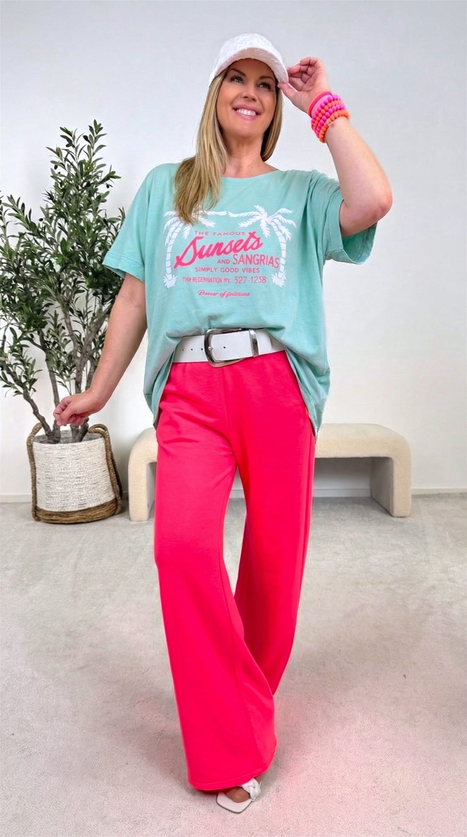 T-Shirt Famous Sunset *Mint*
