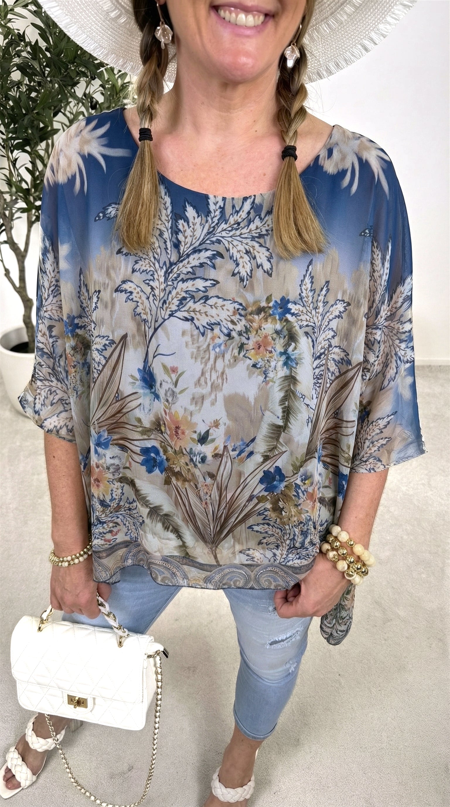 Blusenshirt Serenity *Dunkelblau*