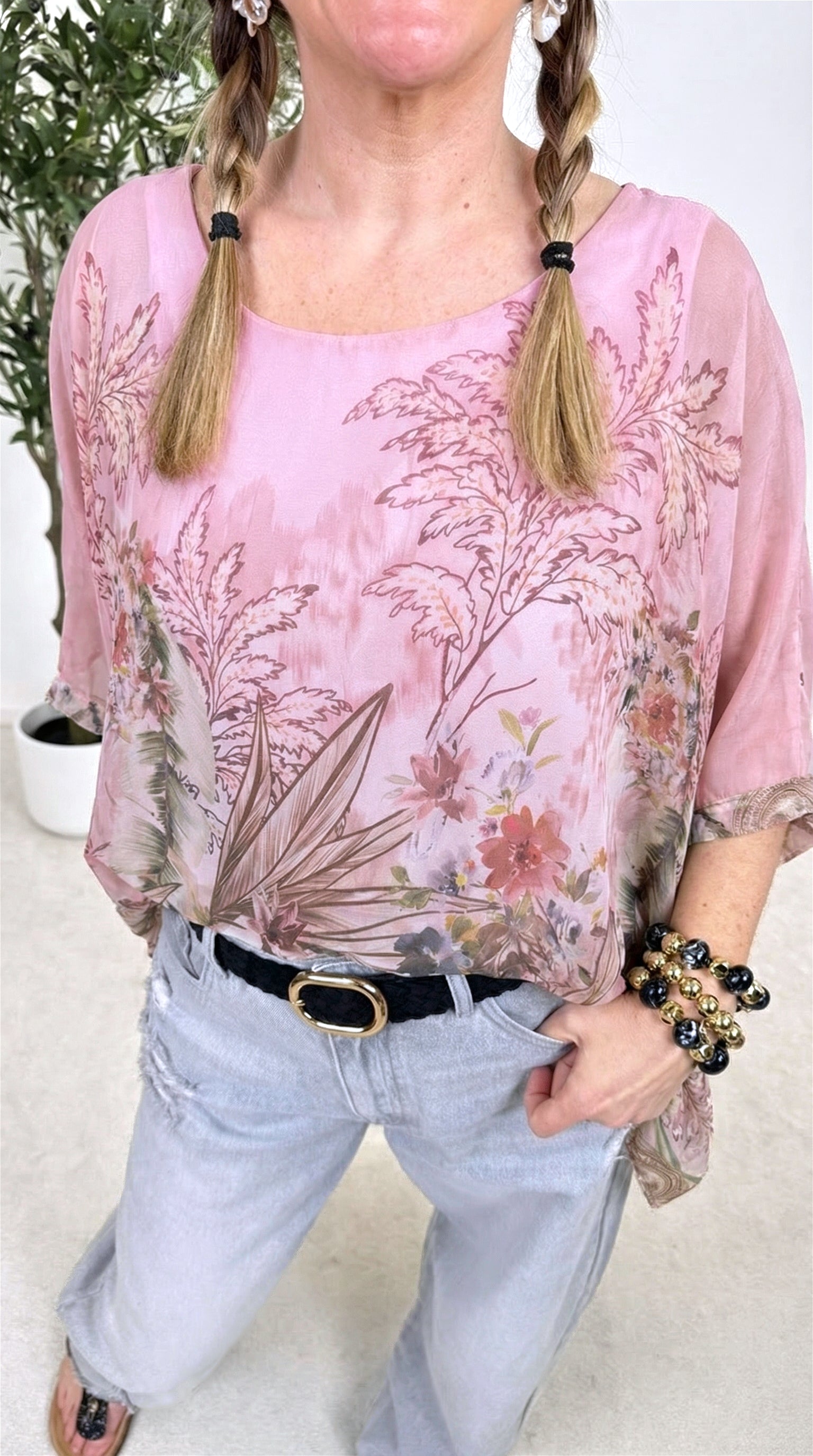 Blusenshirt Serenity *Rosa*