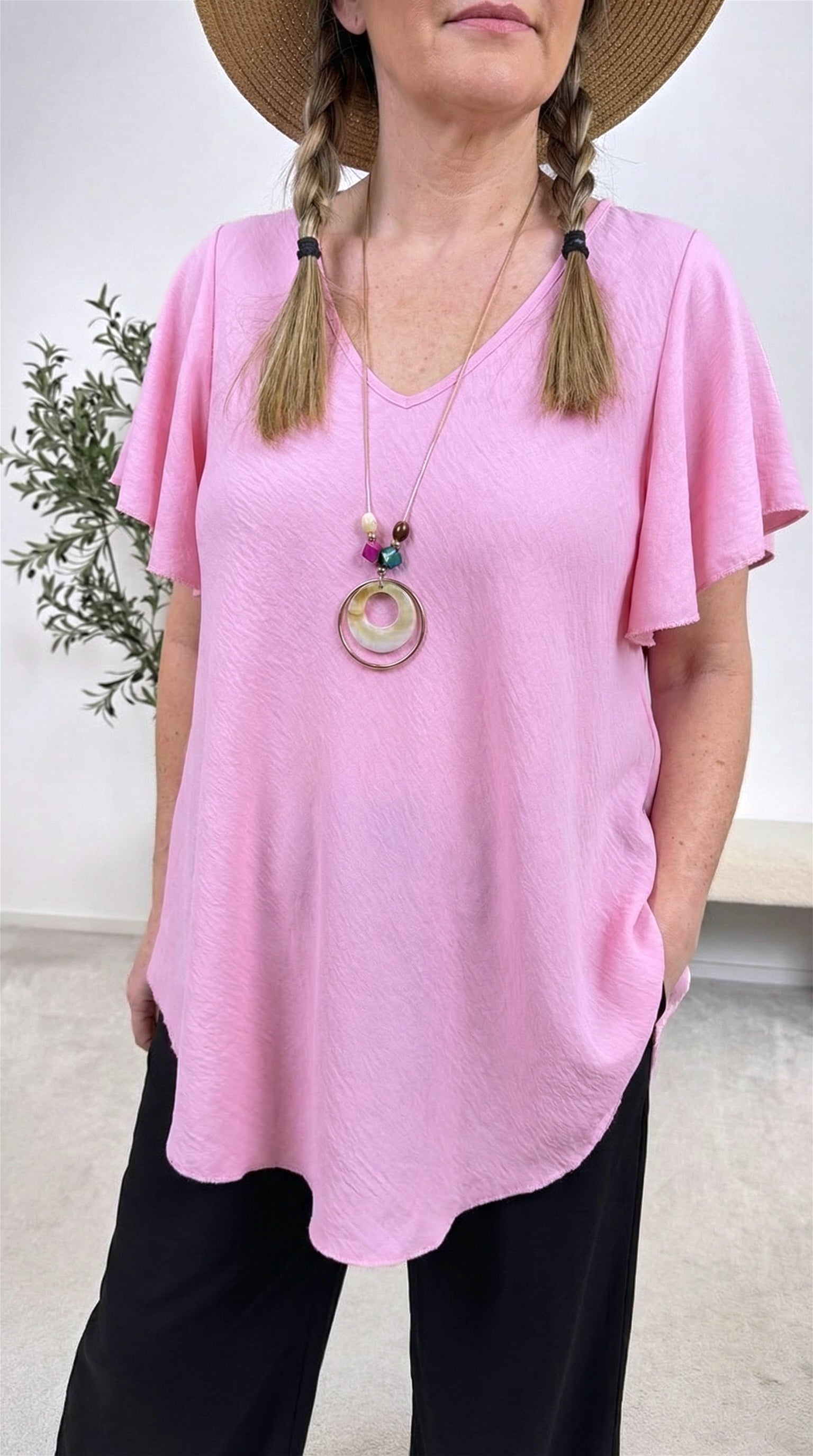 Blusenshirt Amalfi Mood *Rosa*